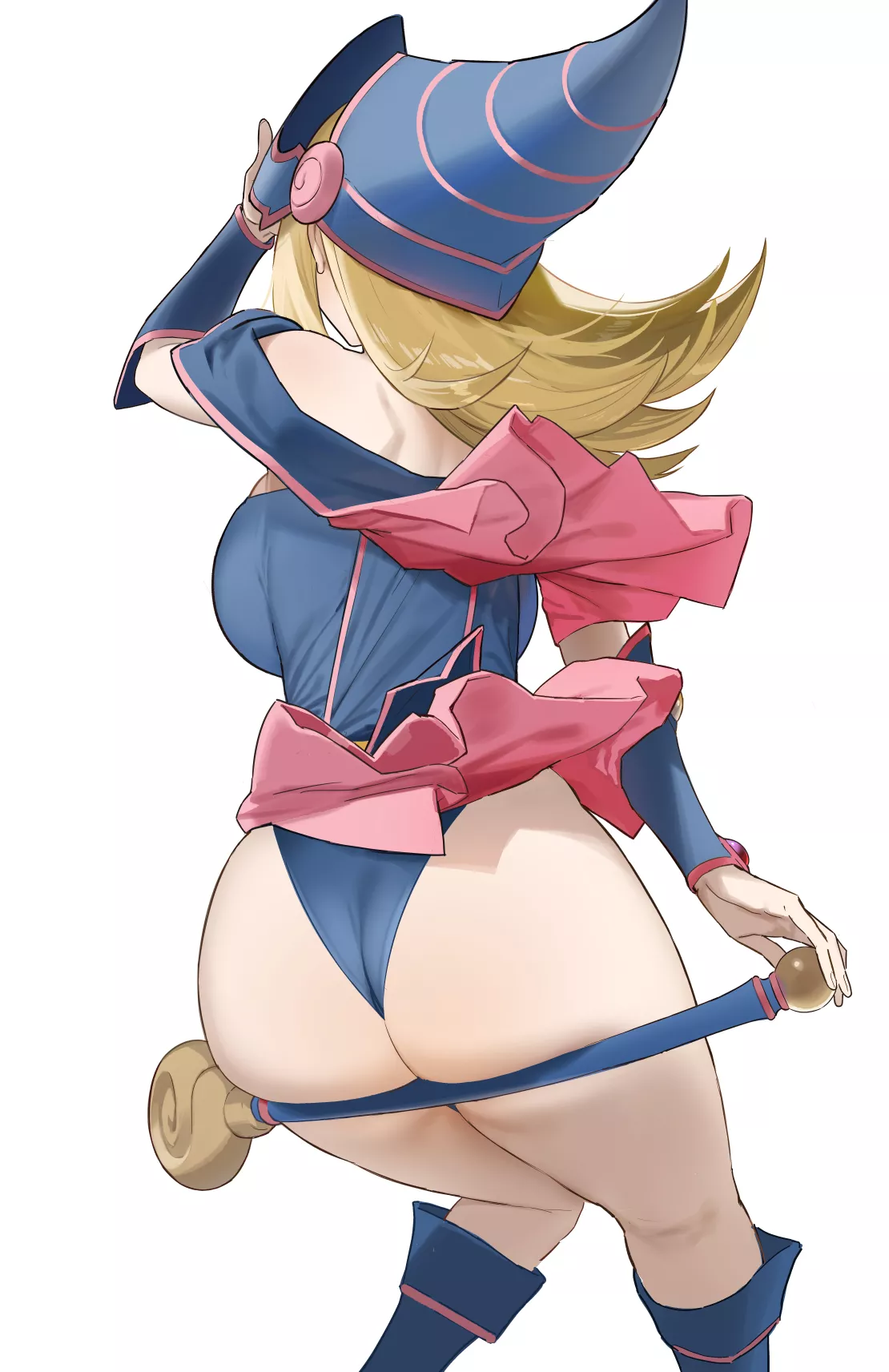 Dark Magician Girl From Behind (Shnjr4545) [Yu-gi-oh! ]