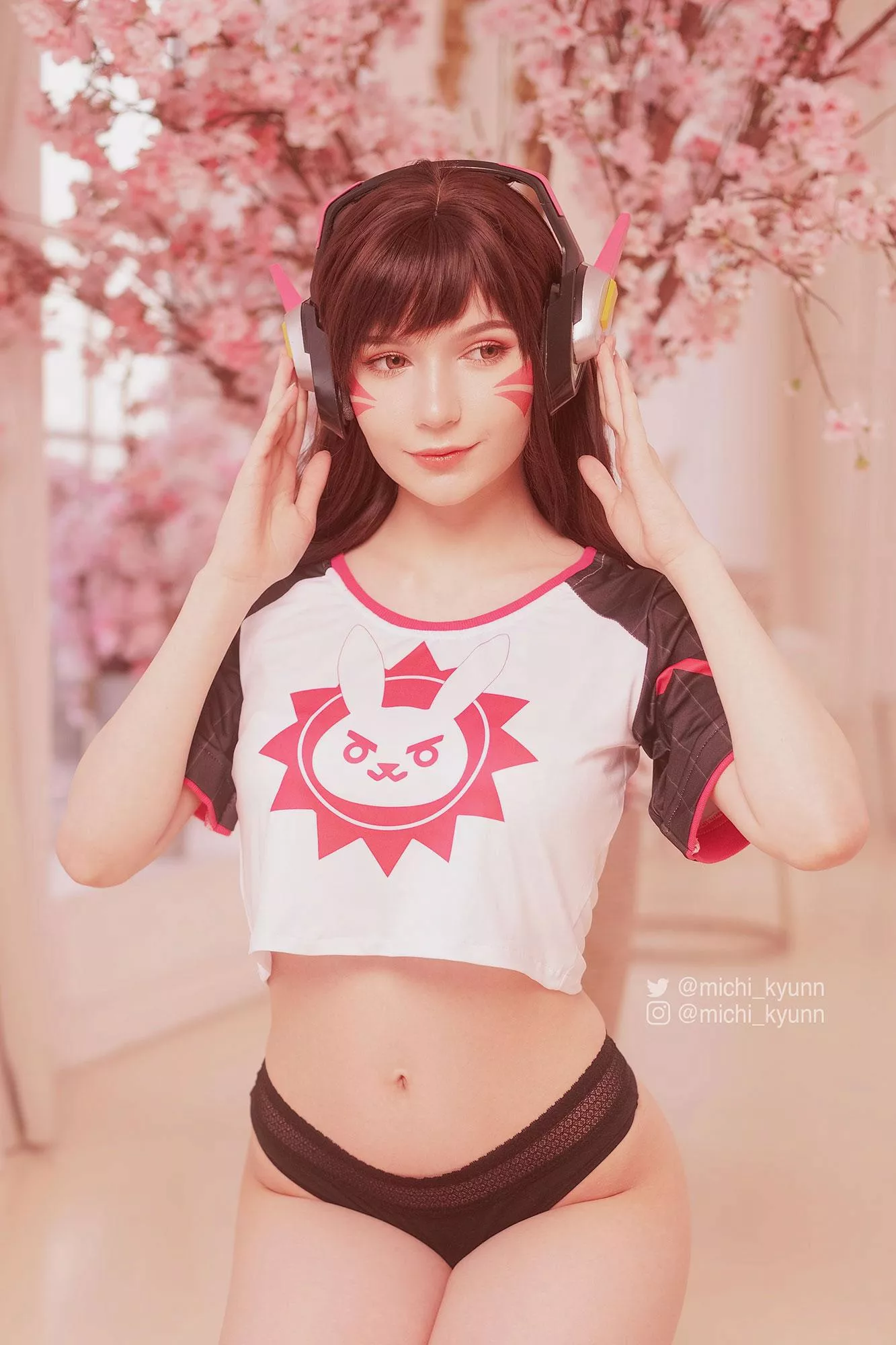 D.VA from Overwatch by michi_kyunn