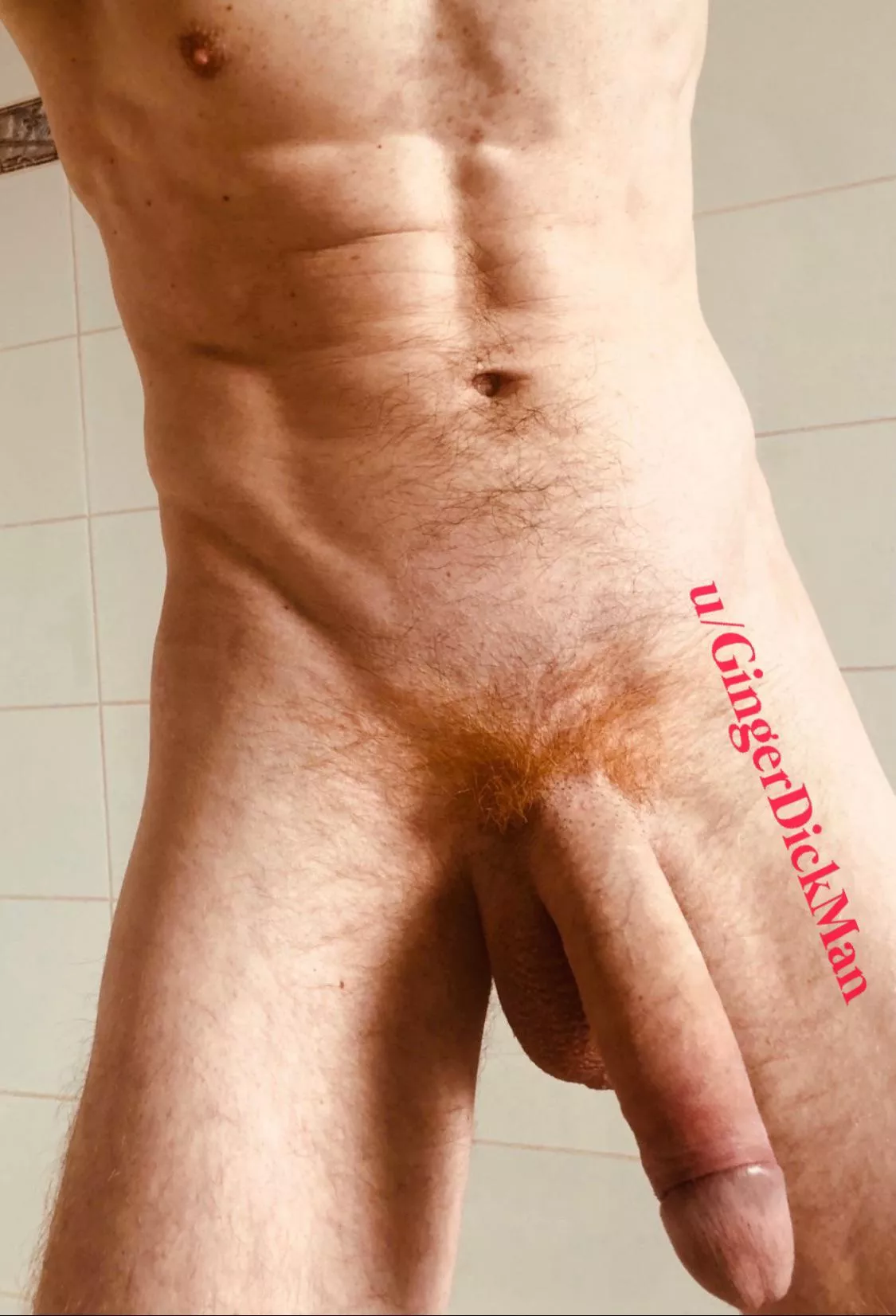 Good morning all gingers and gingers lovers :) hope you donâ€™t mind I like to show my ginger dick :)