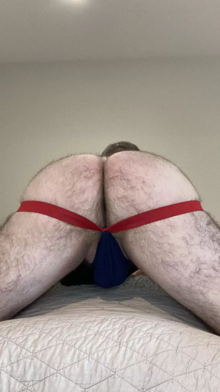 Just my butt in a jock