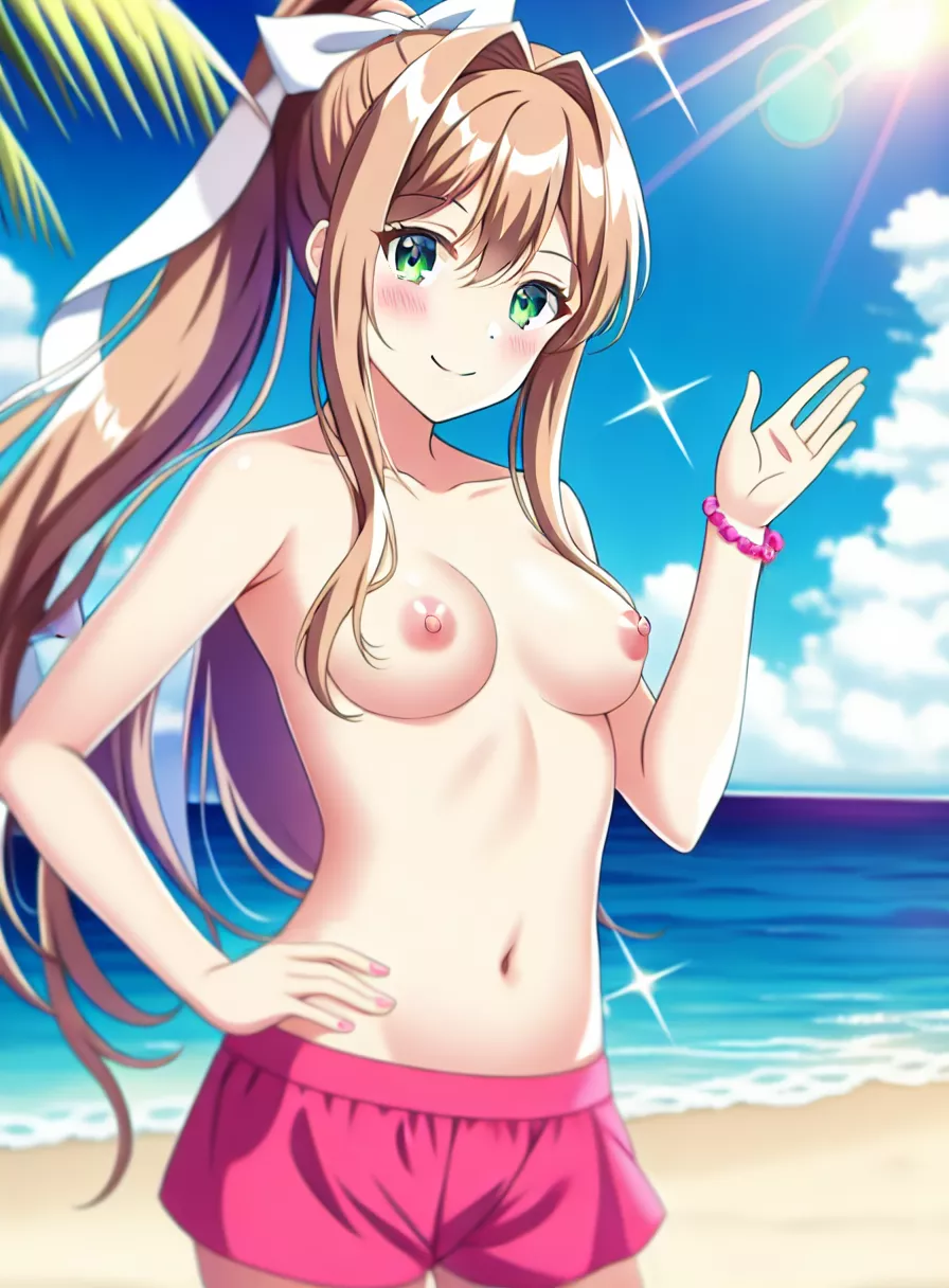 Monika and you, it's the beach episode (source: self)