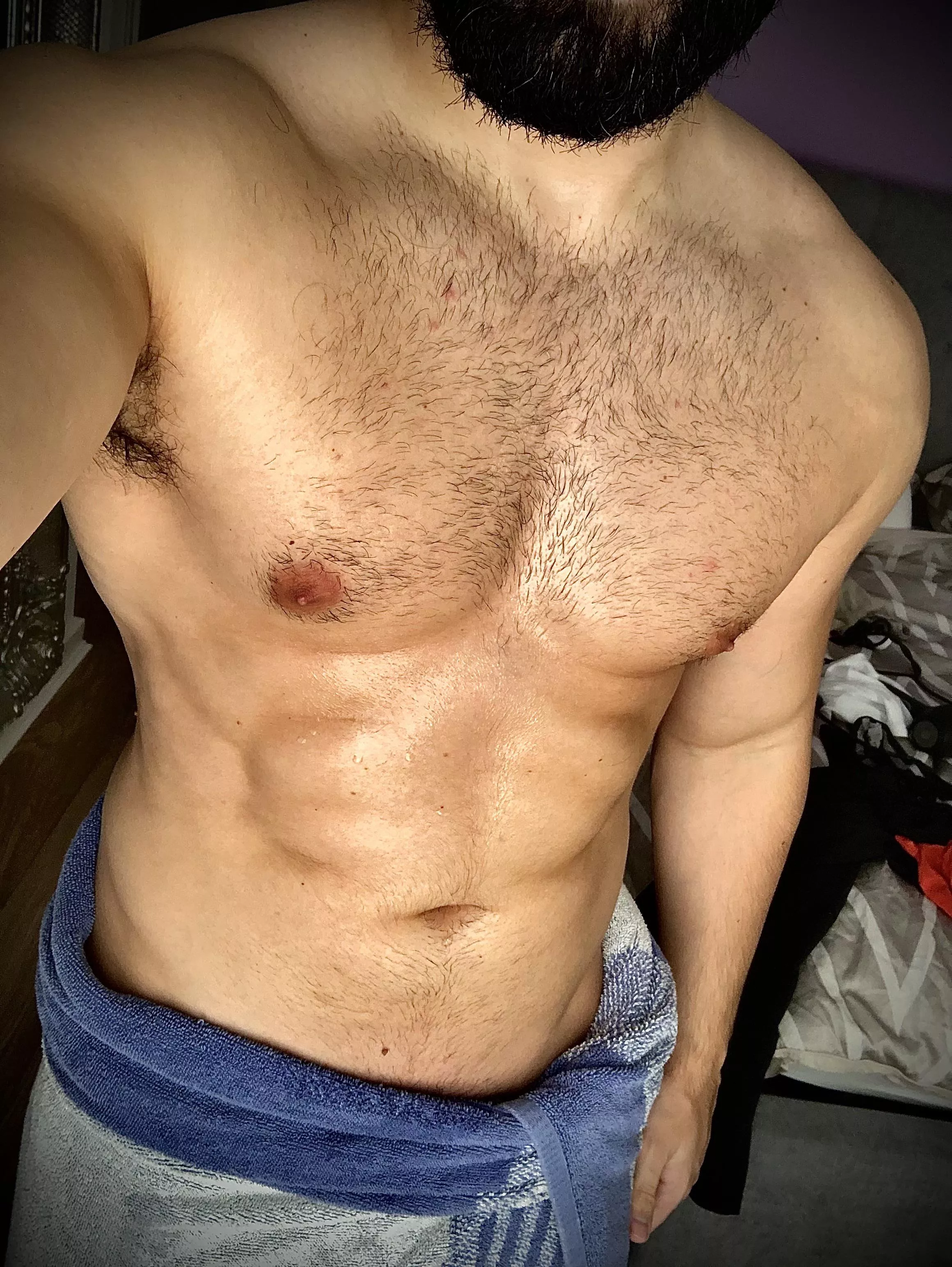 Post workout shower [M]