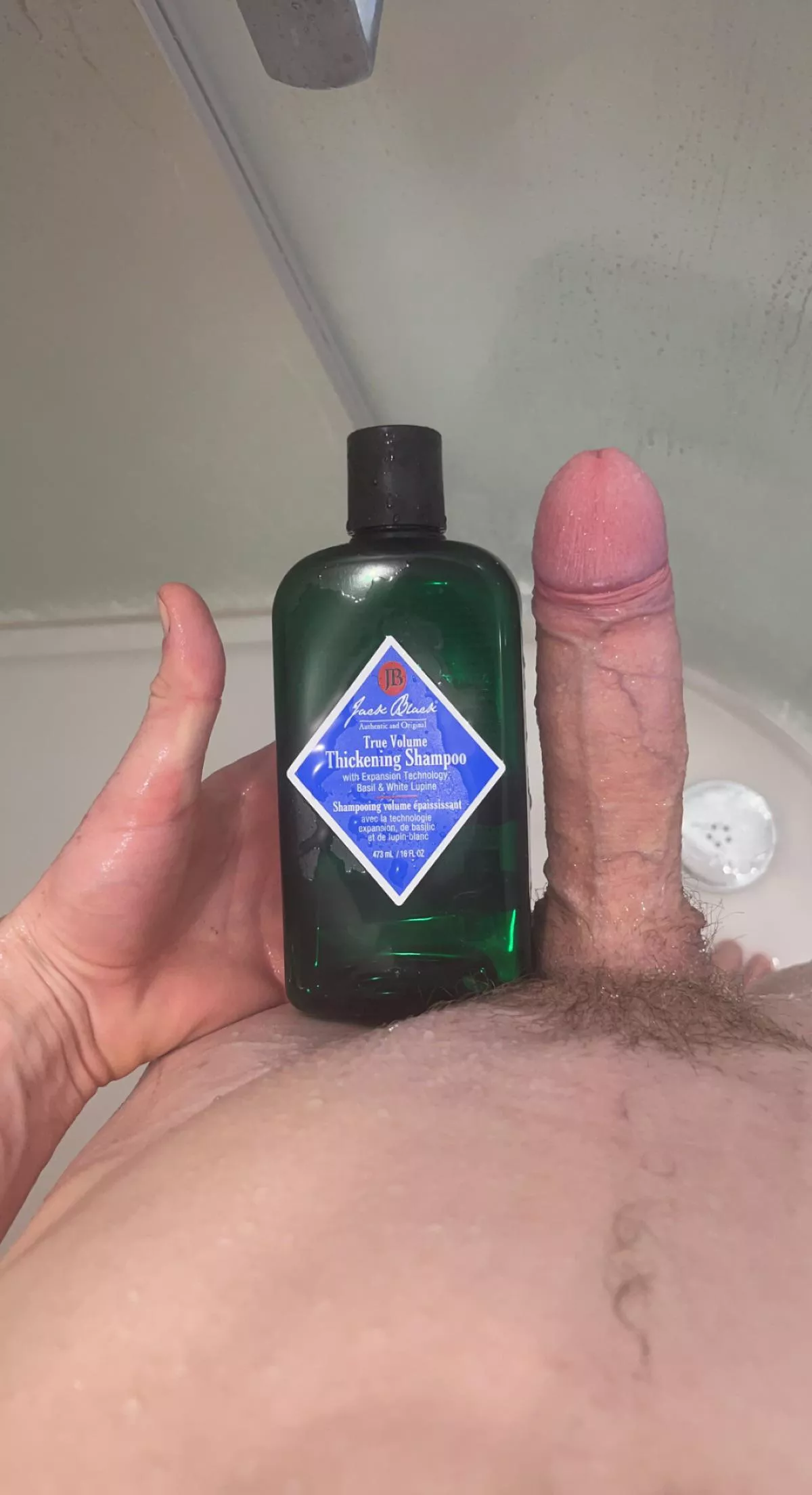 Shampoo must work on my dick