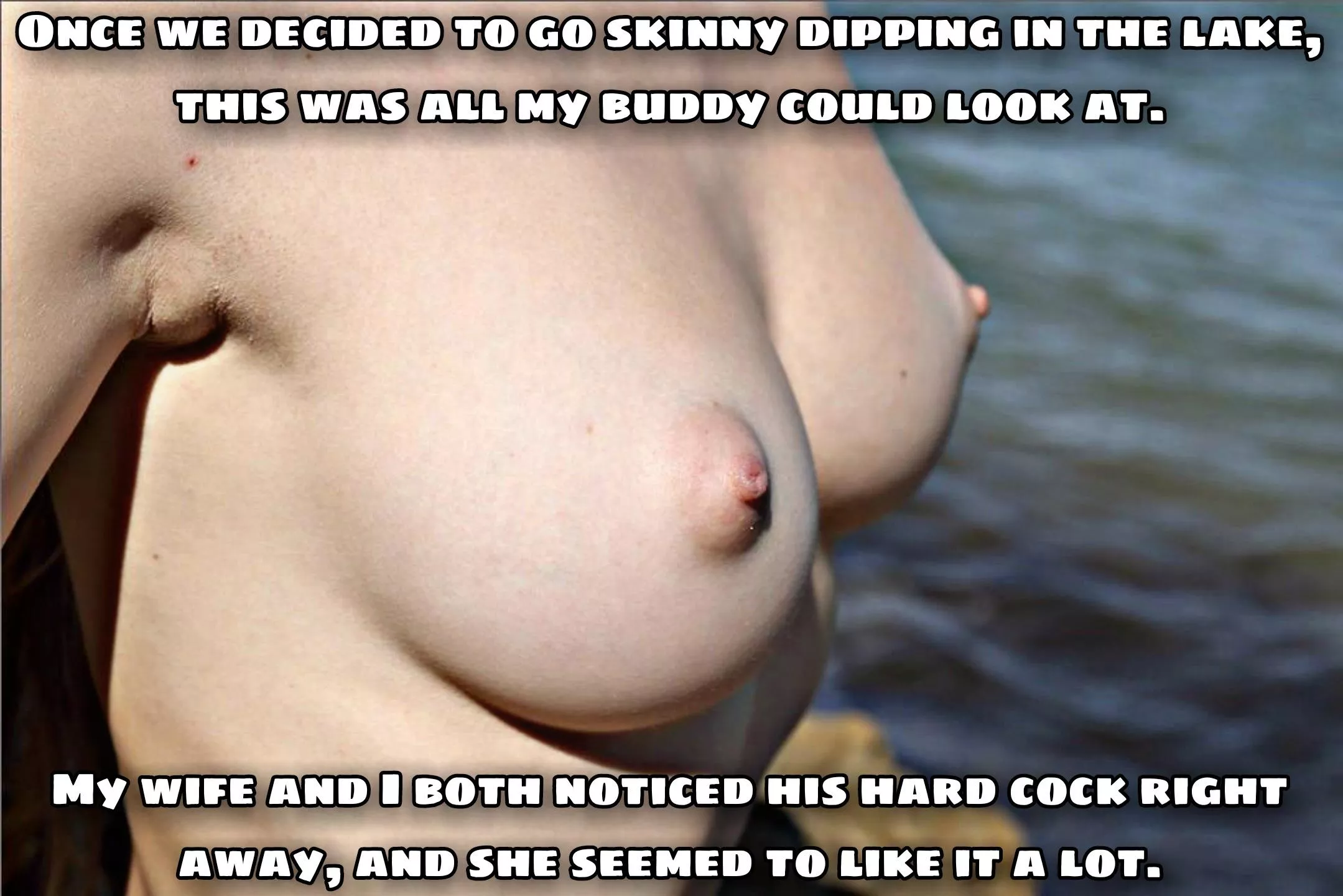 Skinny dipping!