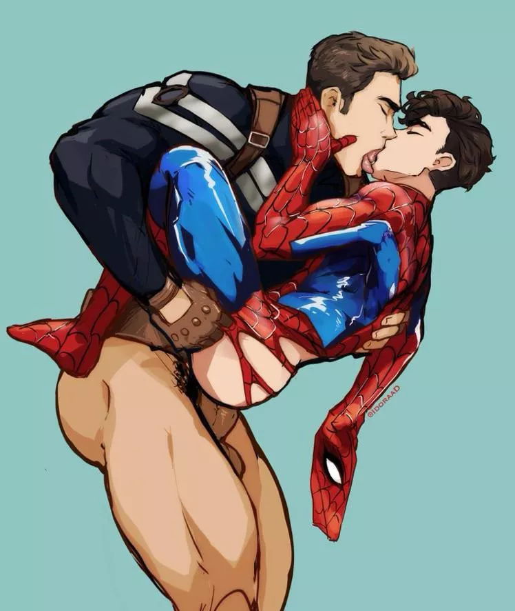 Captain America x Spider-Man (Idoraa)