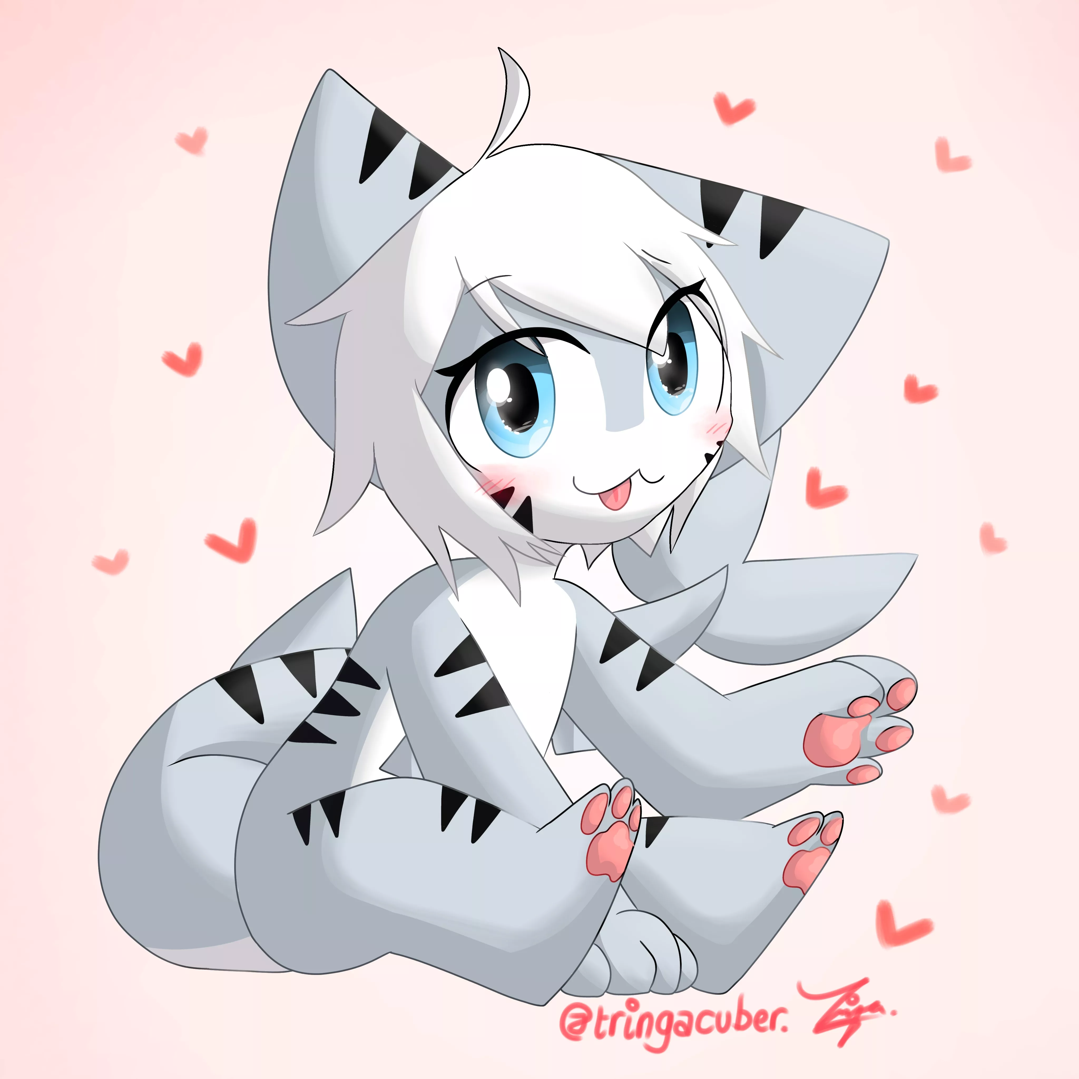 cute sharky sends love to you!