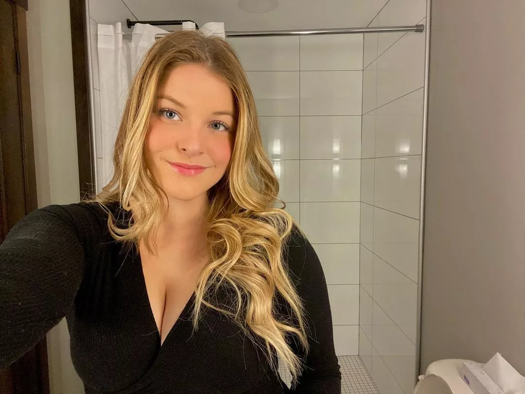 cutie in the bathroom