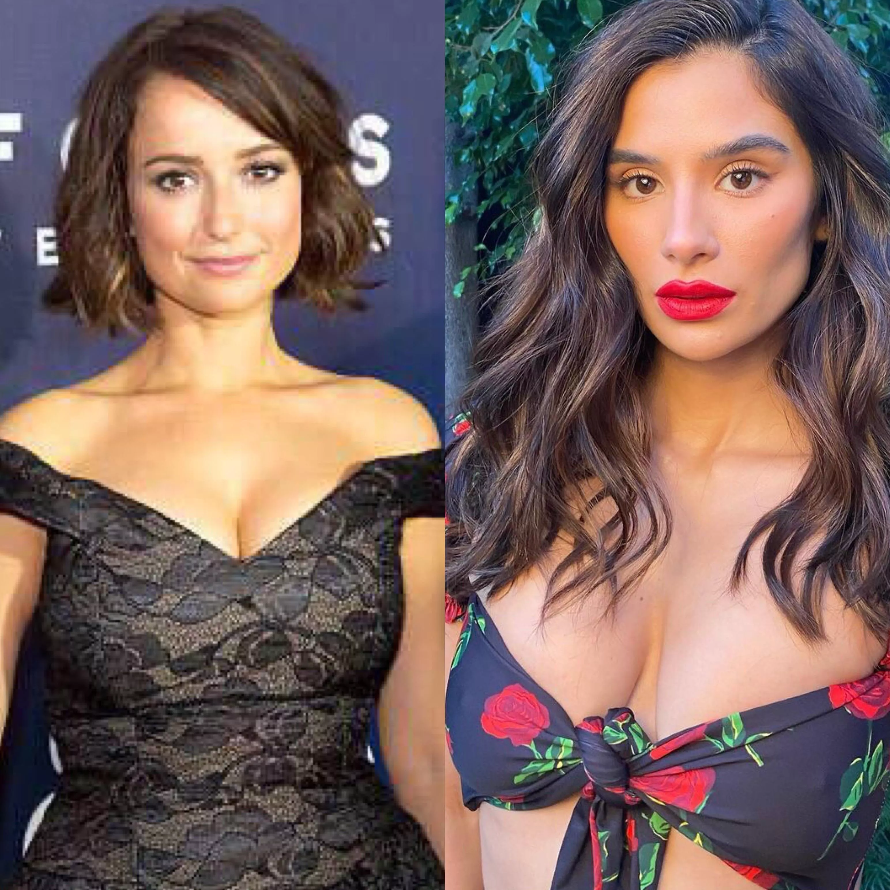 getting bi to Milana Vayntrub or Diane Guerrero