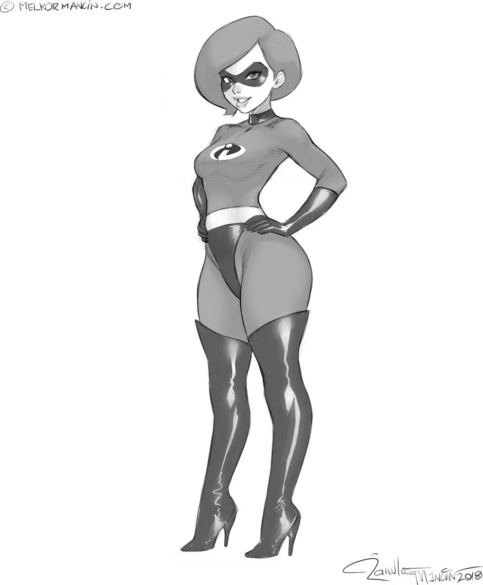 Mrs. Incredible (Melkor Mancin) [The Incredibles]