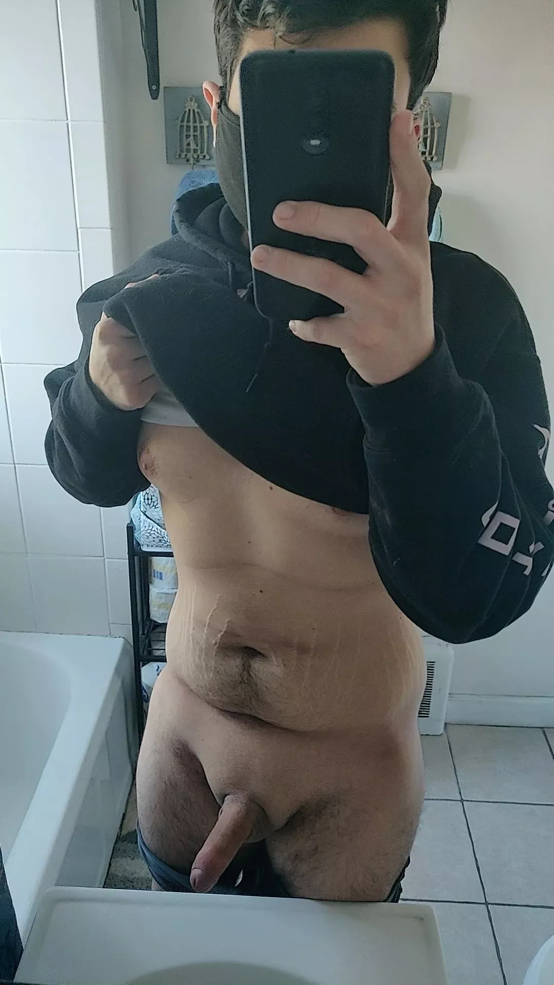 not very fit but confident enough to show offðŸ˜