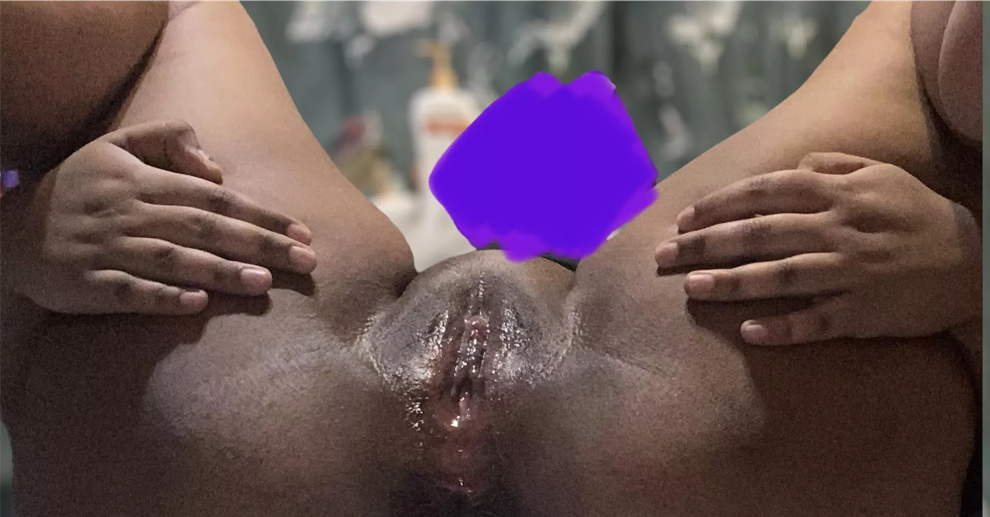 These holes are ready to be filled by white cocks