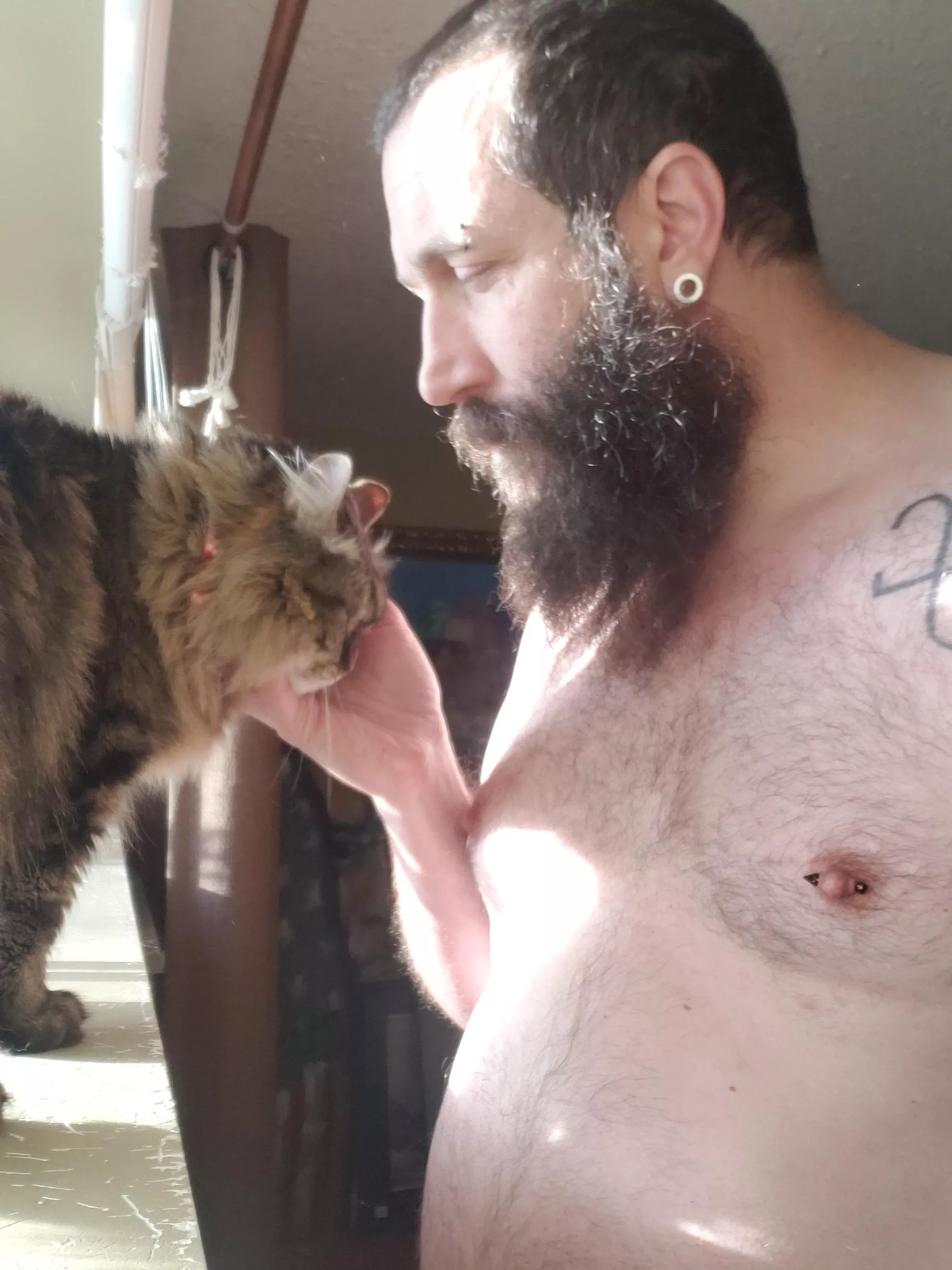 A wholesome Cat Daddy moment