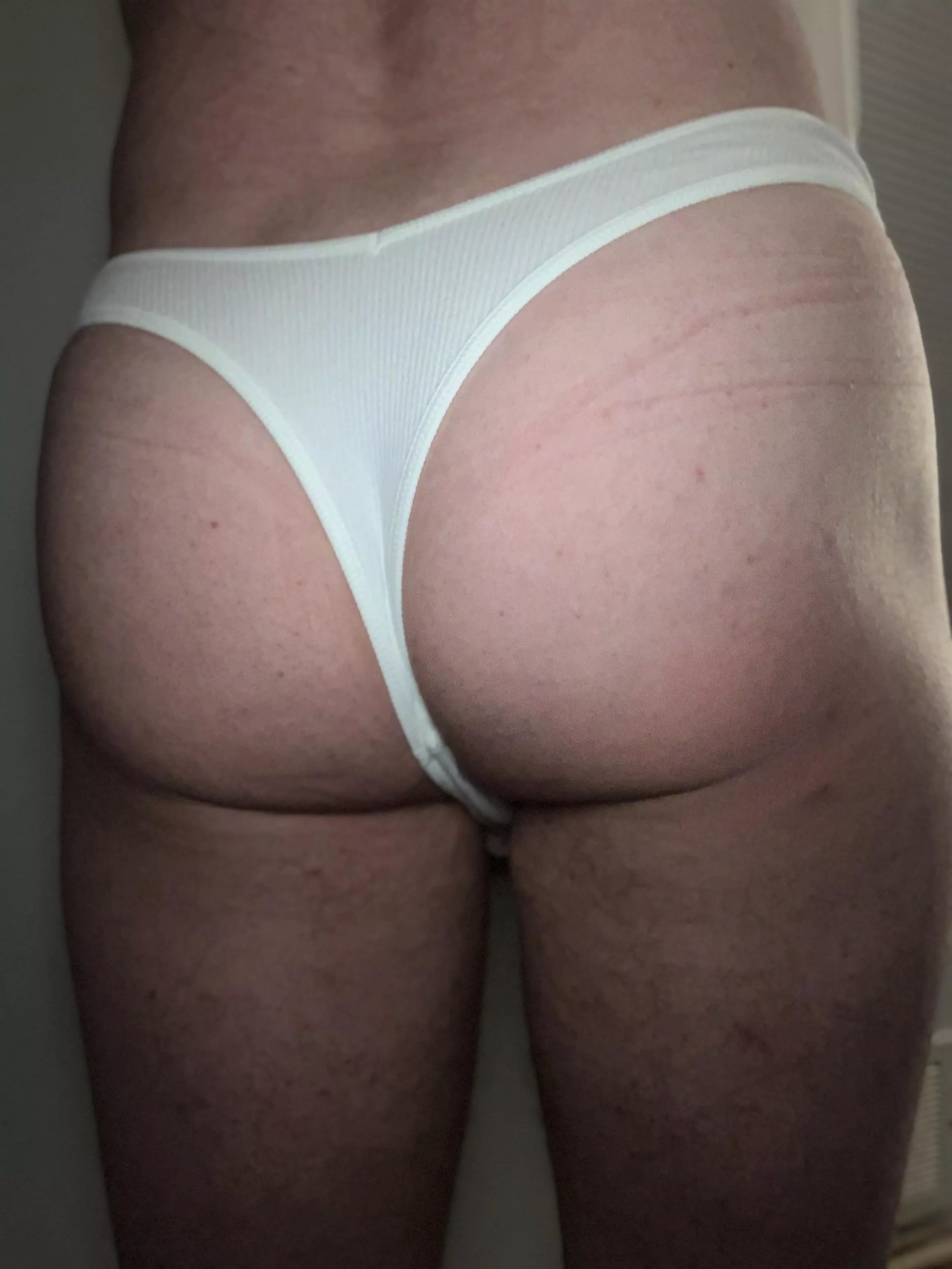 Do I look good in my first thong?