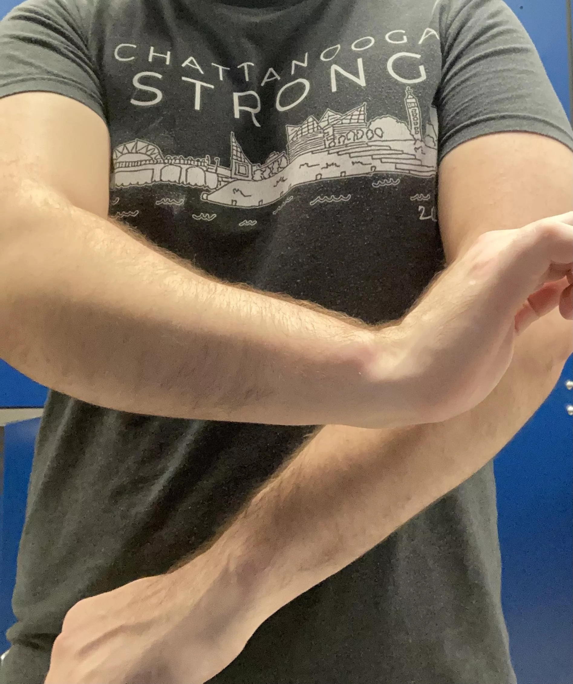 Do some post climbing forearms strike your fancy