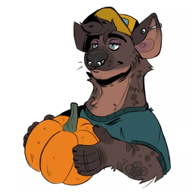 got pumpkins? (art by me, @Hyenamancer on twitter)