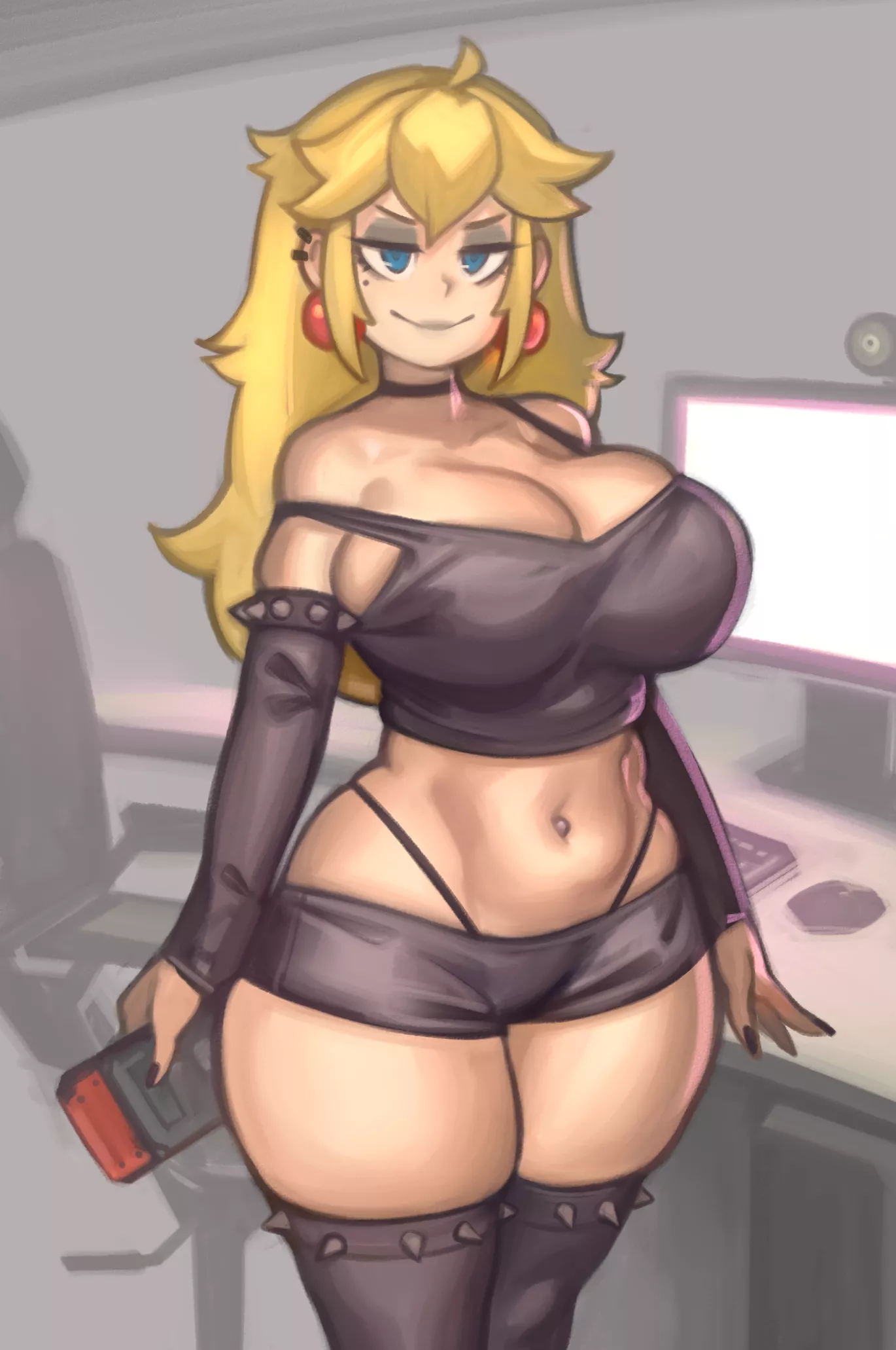 Goth GF Princess Peach (KelvinHiu)