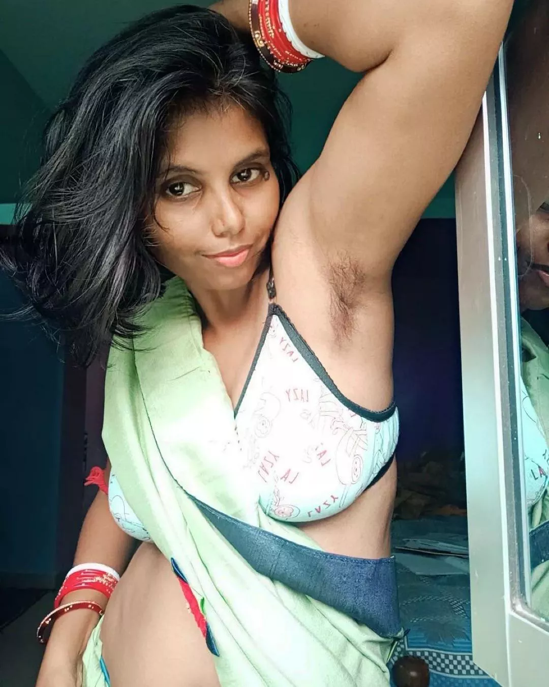 Hairy Indian Cutie