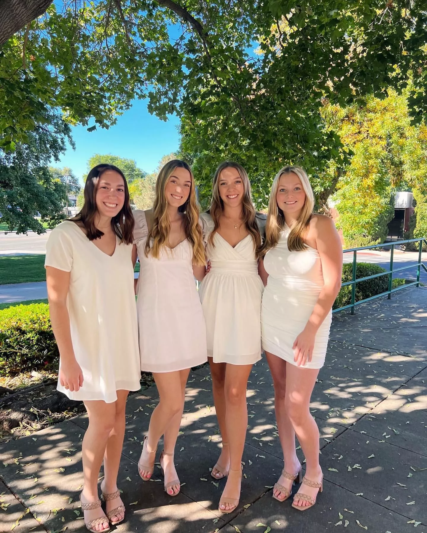 Ladies in white