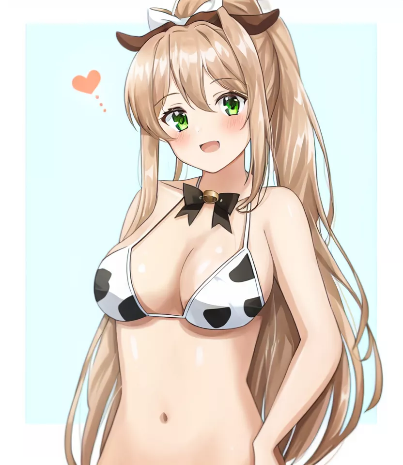 Moo-nika | Monika's fun outfit (source self a.i)