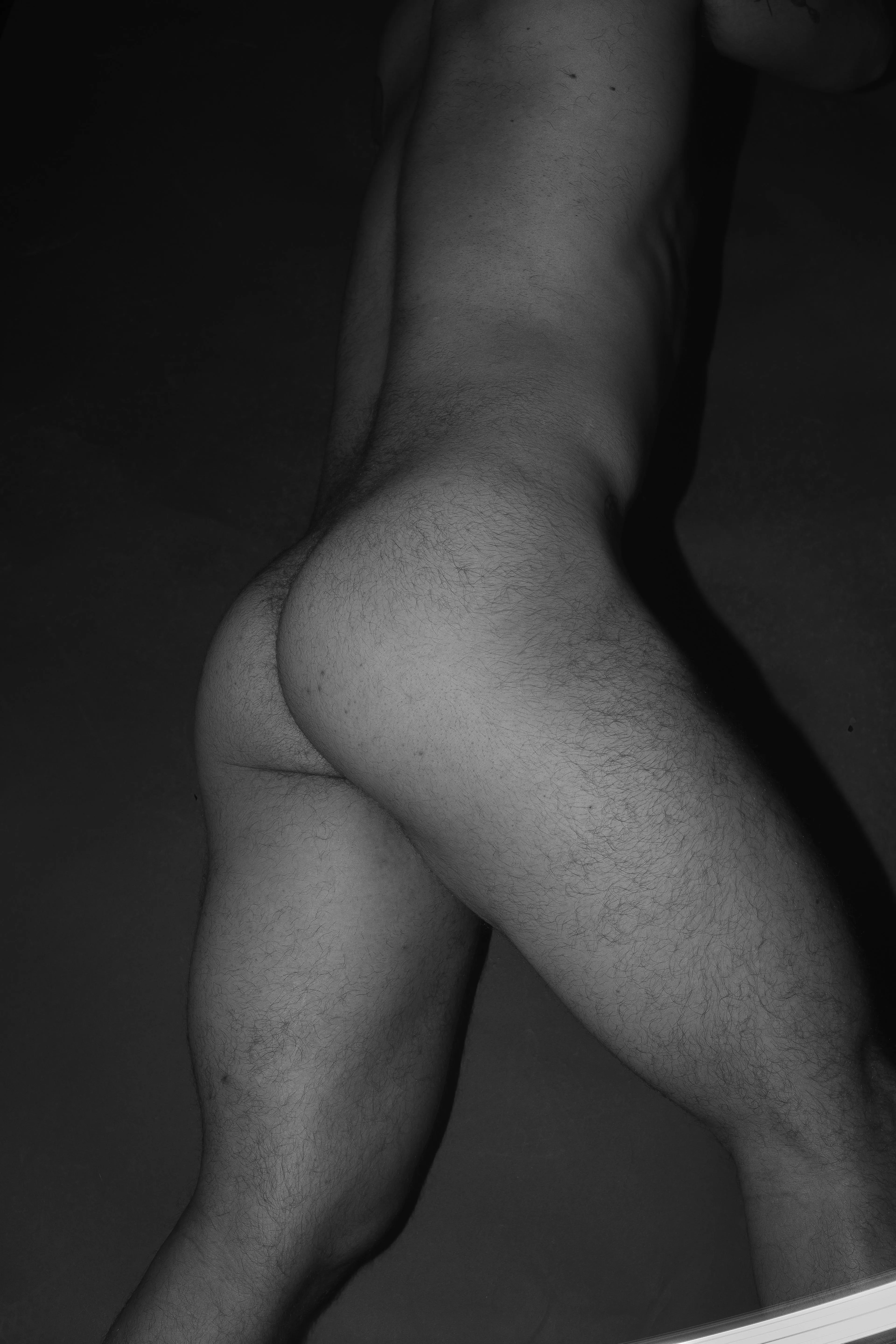 My butt in b&w :)