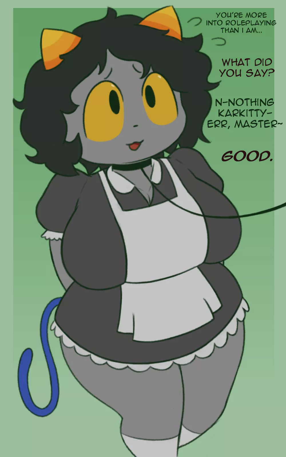 nepeta maid by zlut385