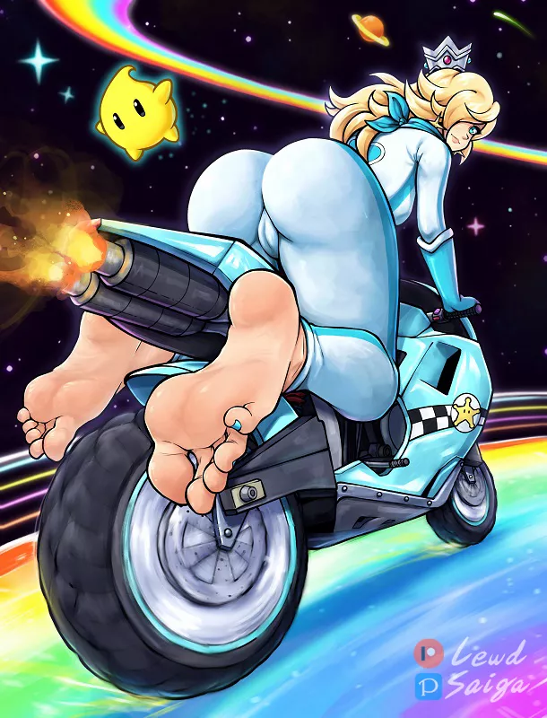 Rosalina Racing (LewdSaiga) [Mario Kart]