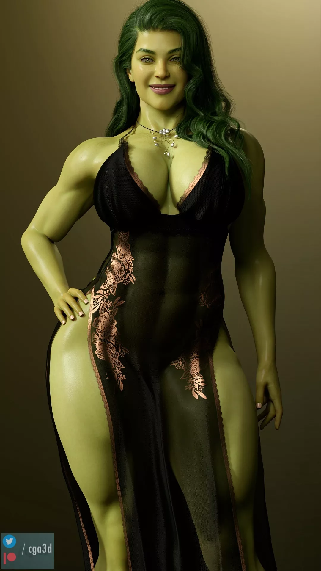 She-Hulk (Cga3d) [Marvel]