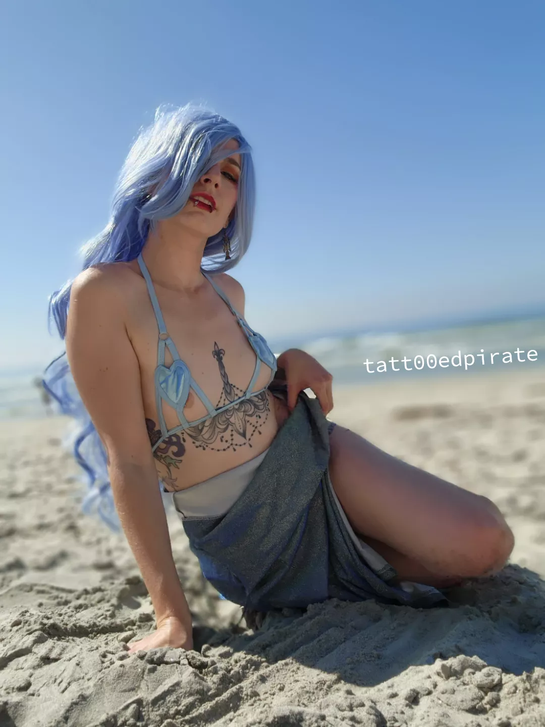 tattooed mermaid