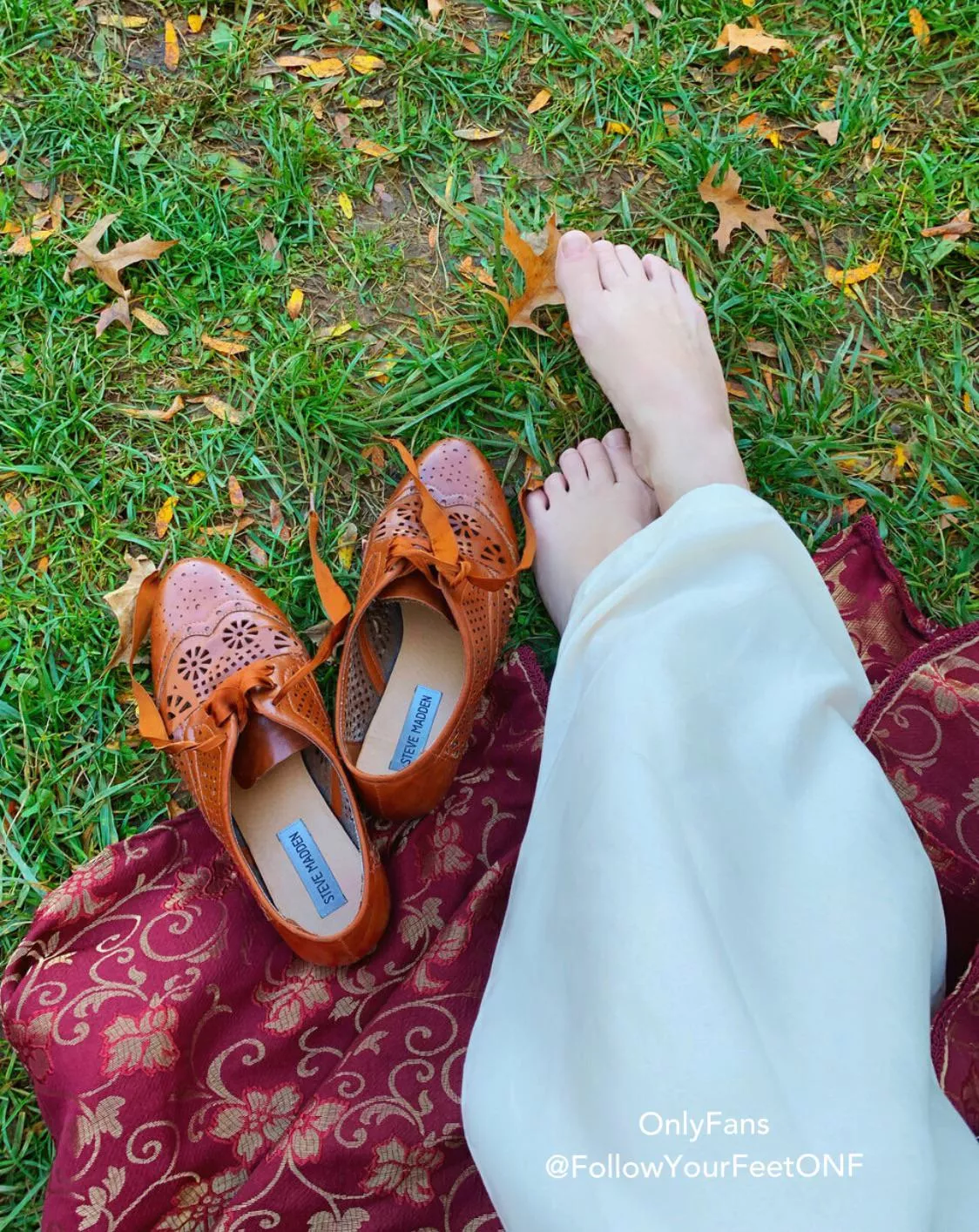 Went to the Ren Faire this weekend and walked barefoot in the grass