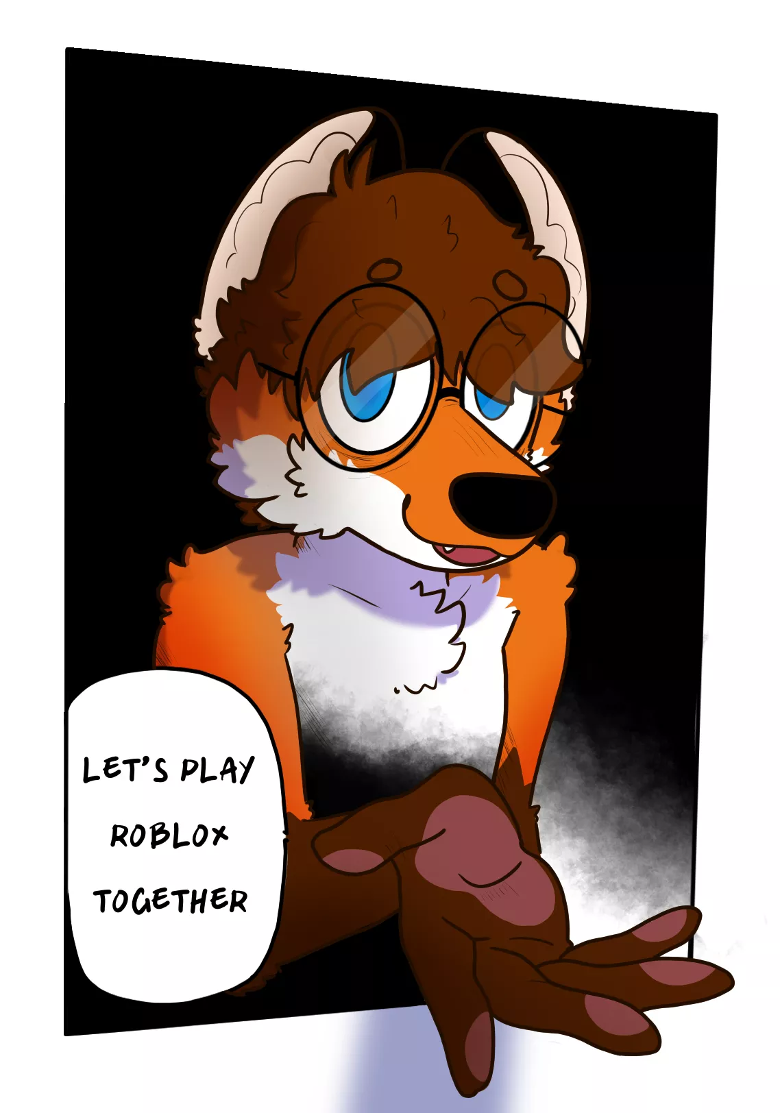 Will you? (art by me! @whatdafoxdoin on Twitter)