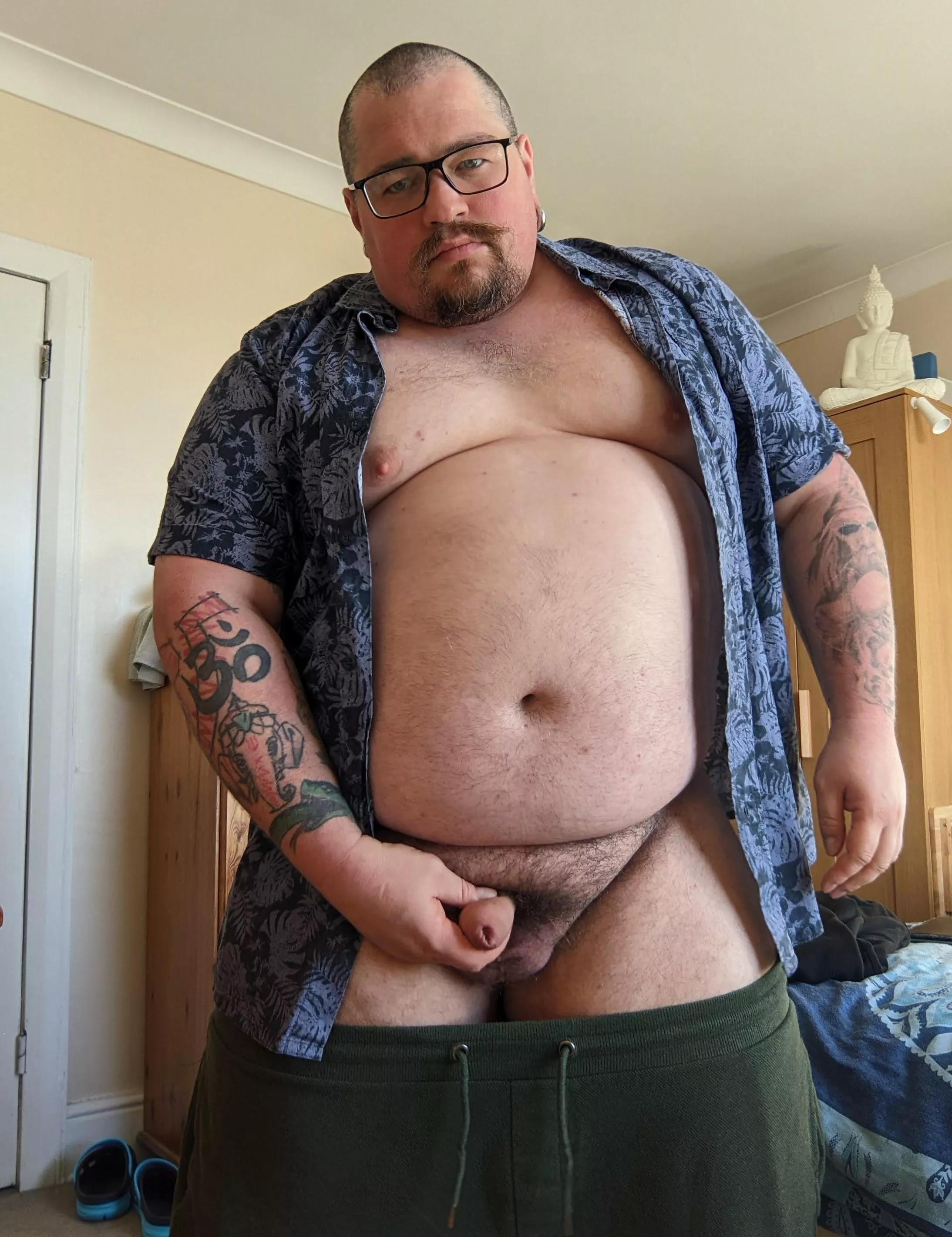 Chubby daddy [36] and his dick.