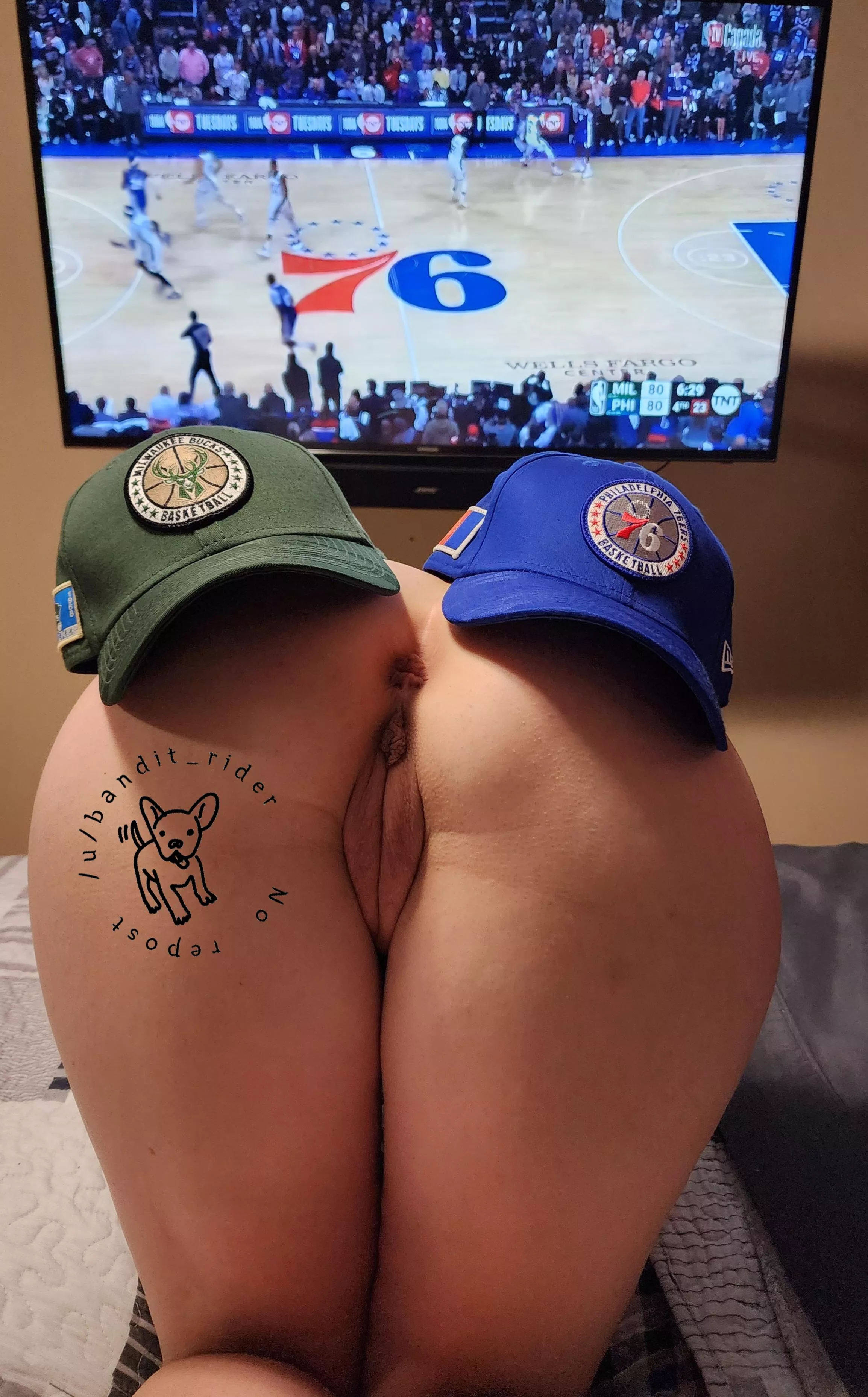 [F]45 mom of 2 [OC] live post it's NBA time :)