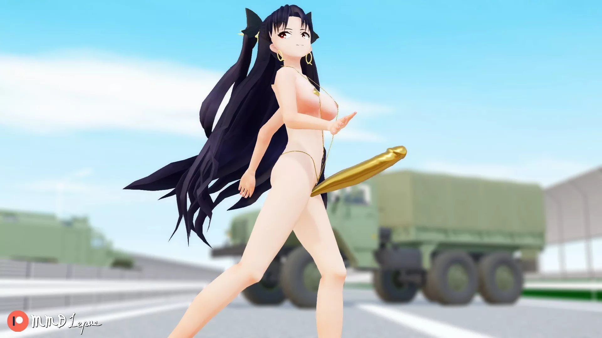 Futanari Ishtar (MMD Lepus)[Fate/Grand Order]