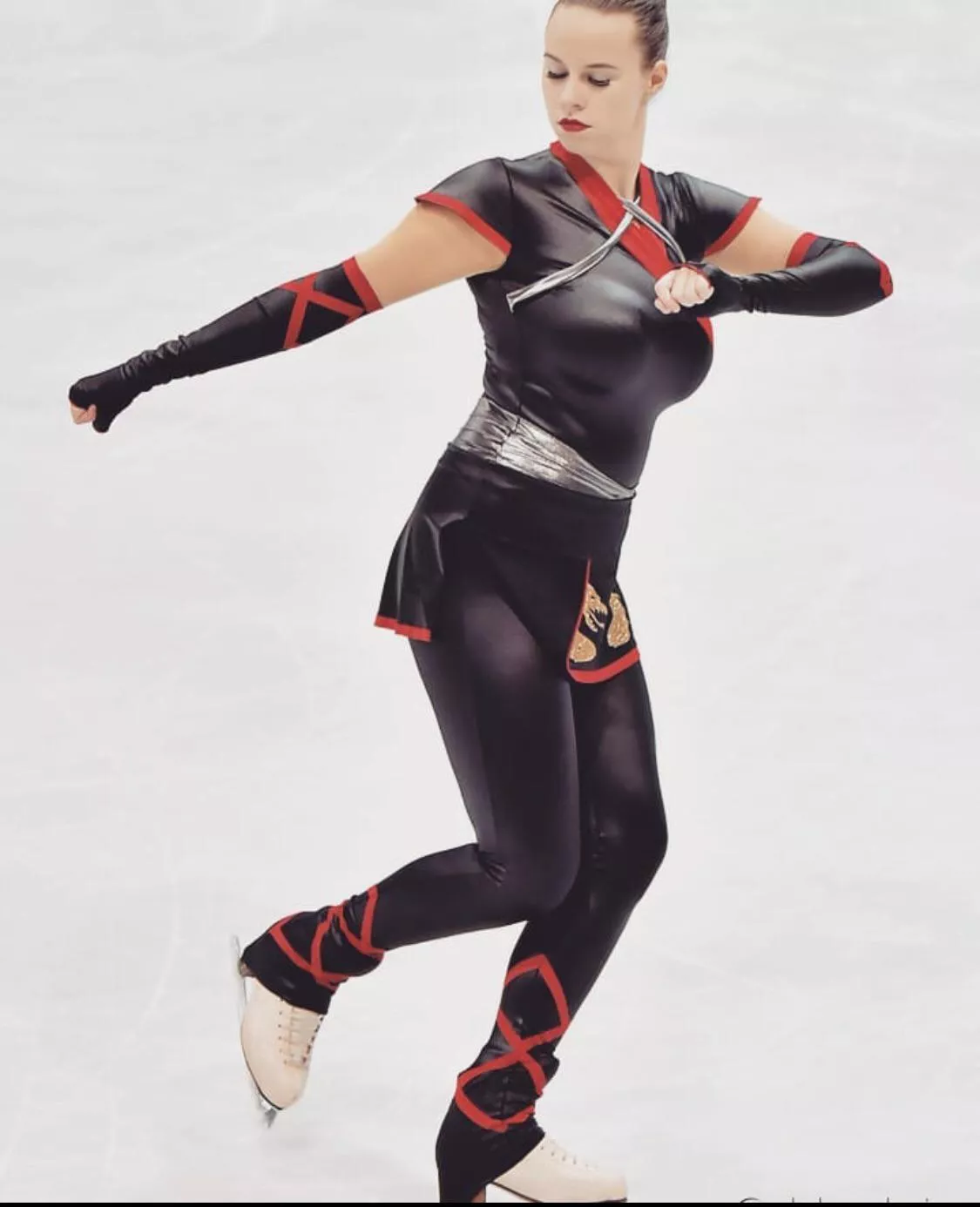 German ice-skater Hanna