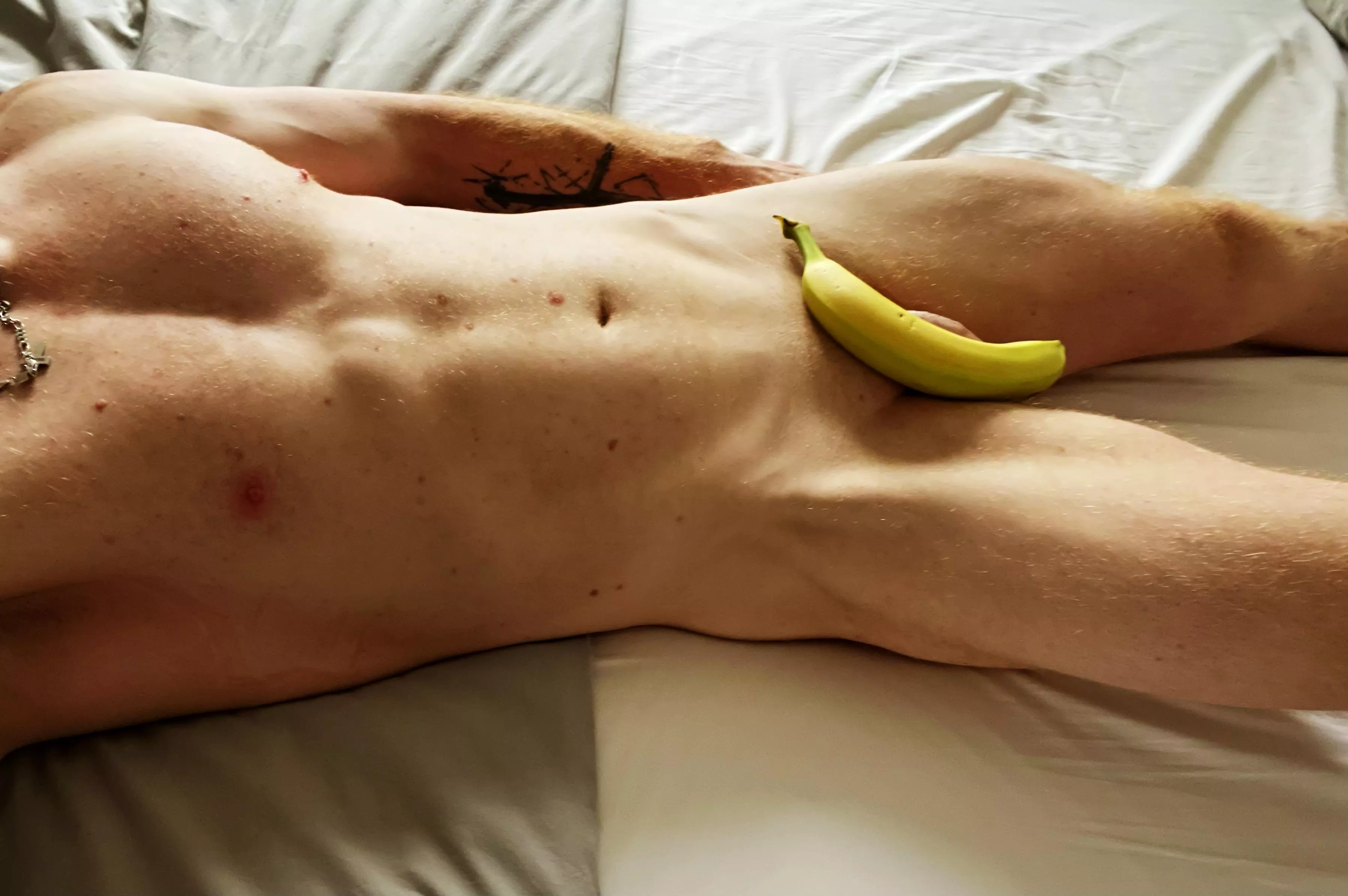 Have you eaten your banana yet today? (M)