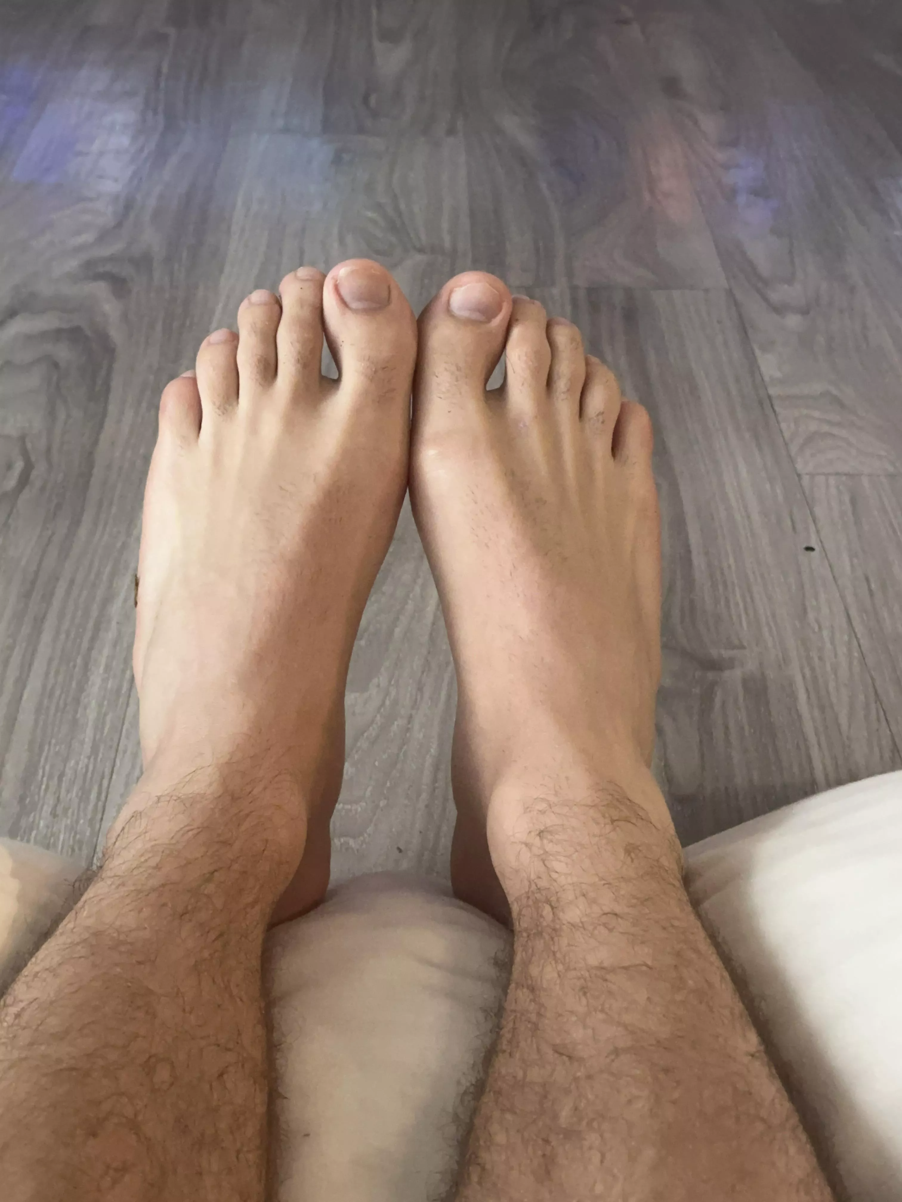 How do my feet look?