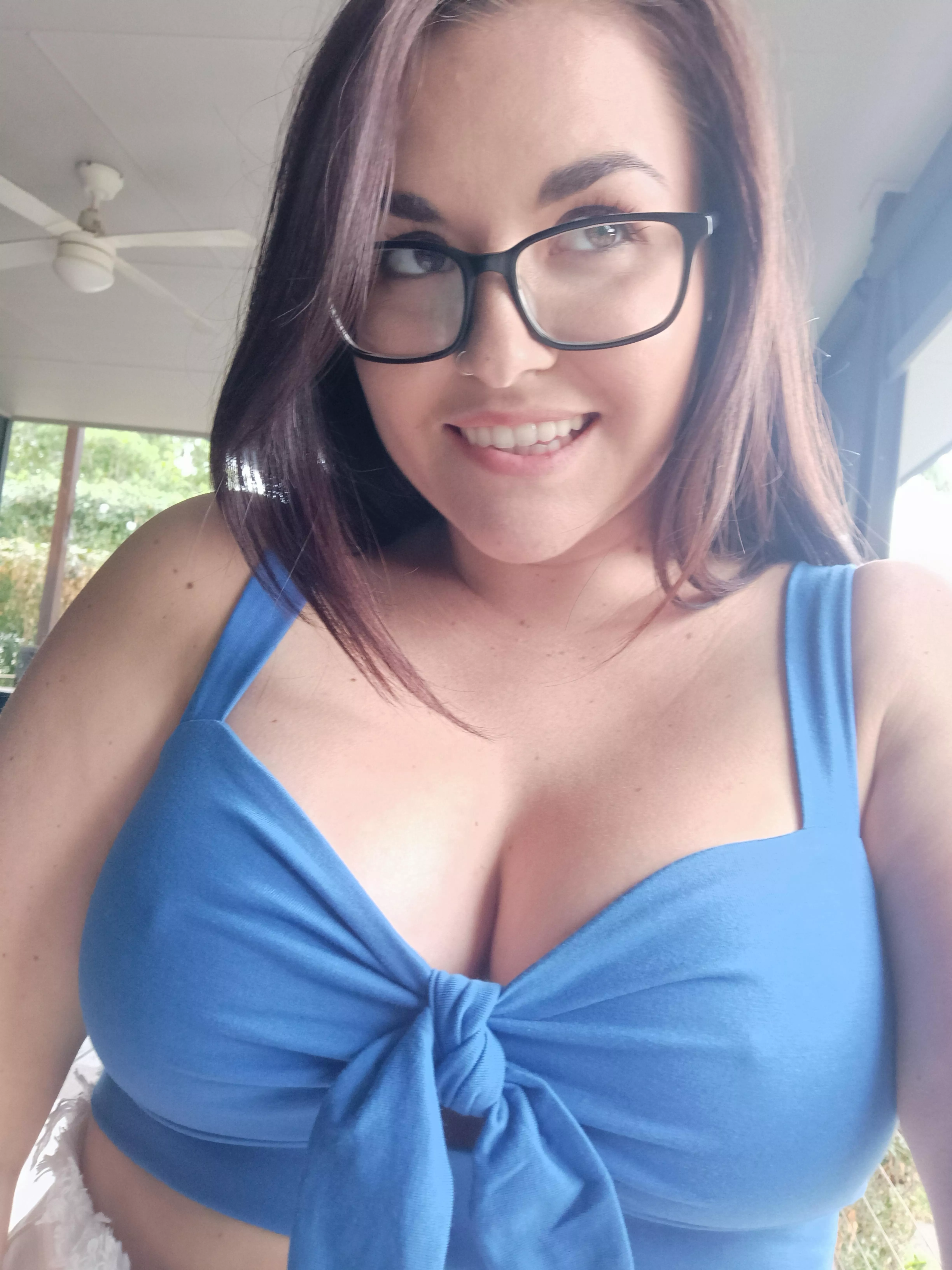 Love this new blue top