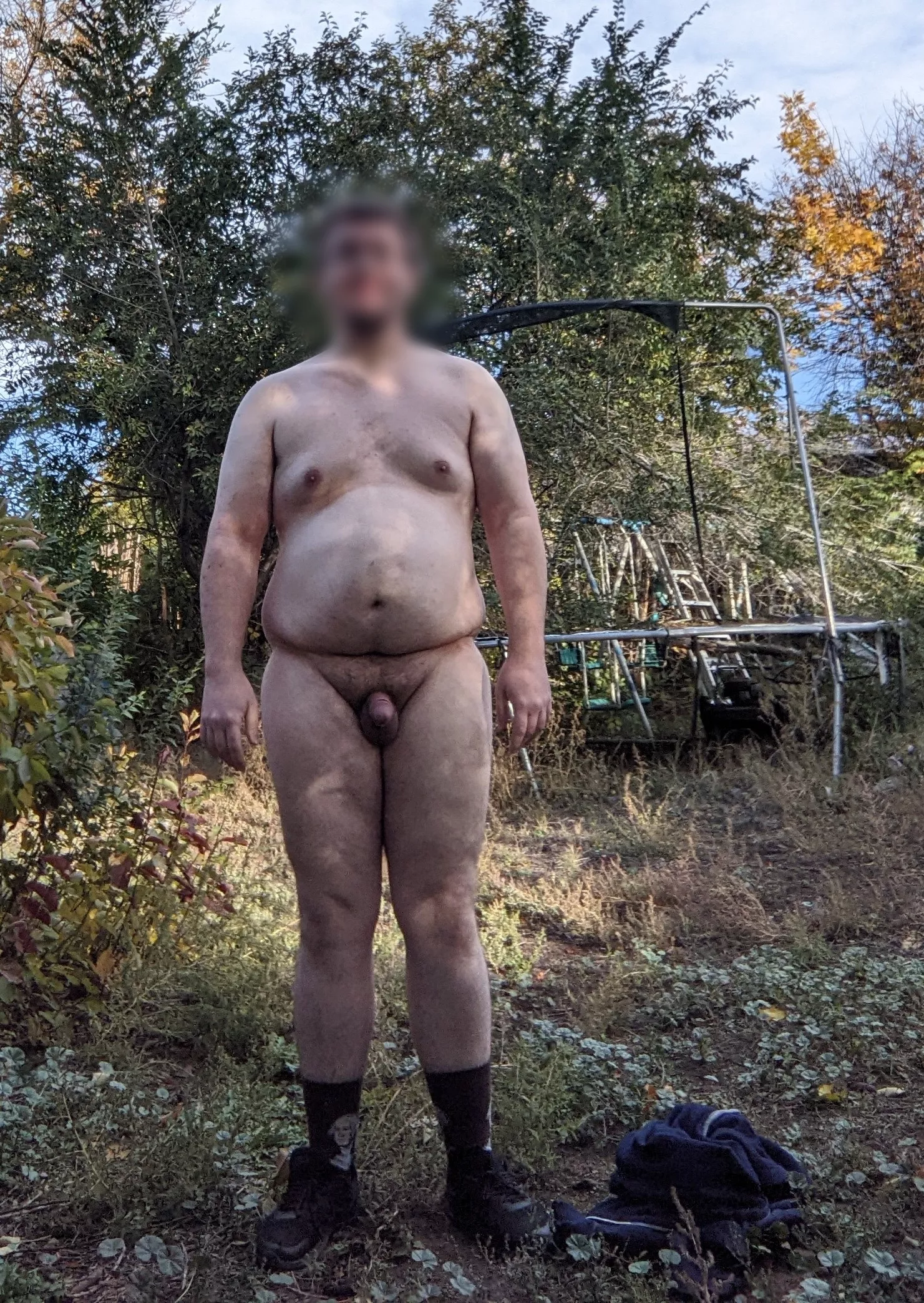 Nothing beats being naked outside