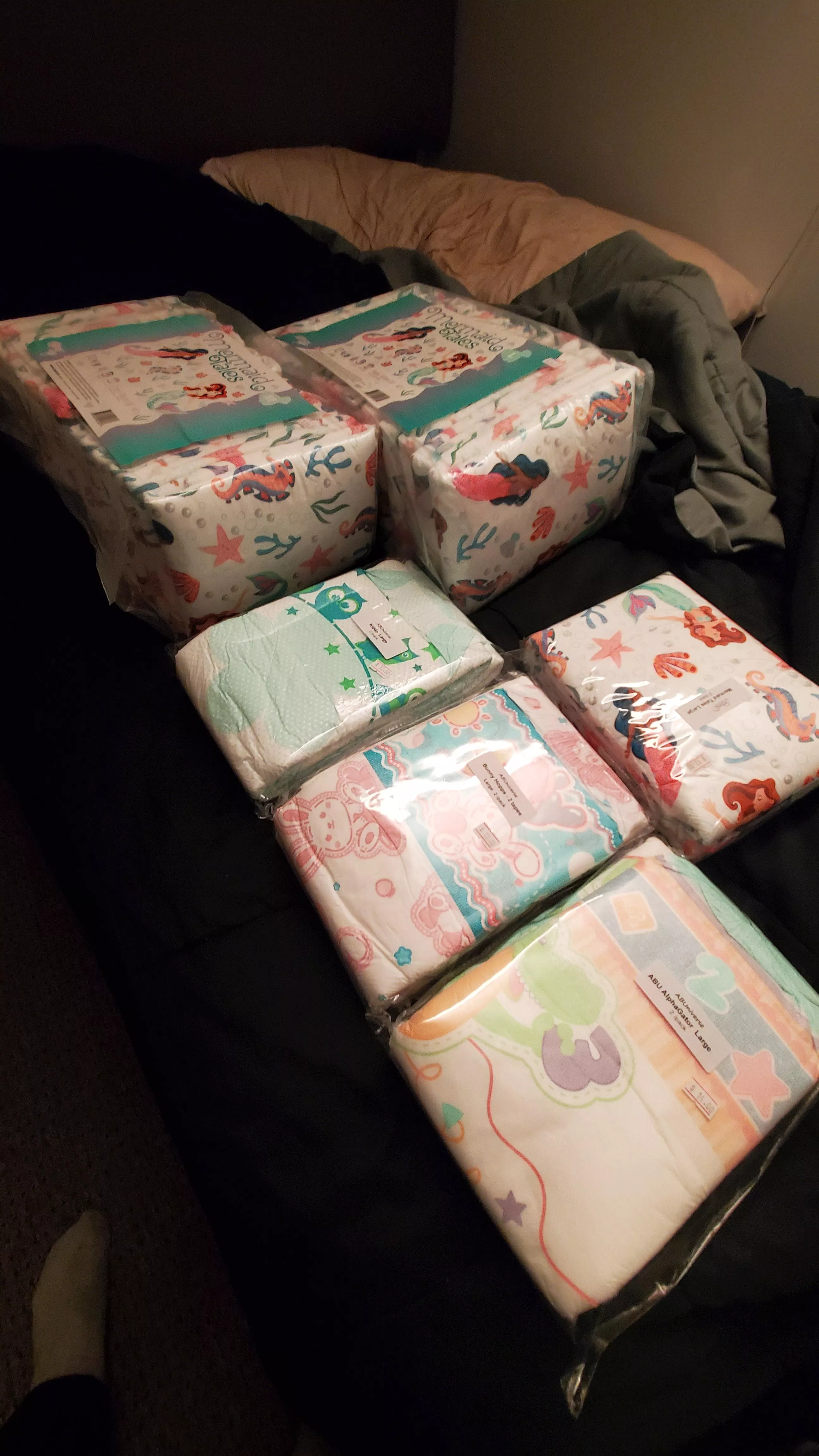 Nothing but cozy dry nights for the next little while ðŸ¤Œ shout out to Universal diapers in Toronto