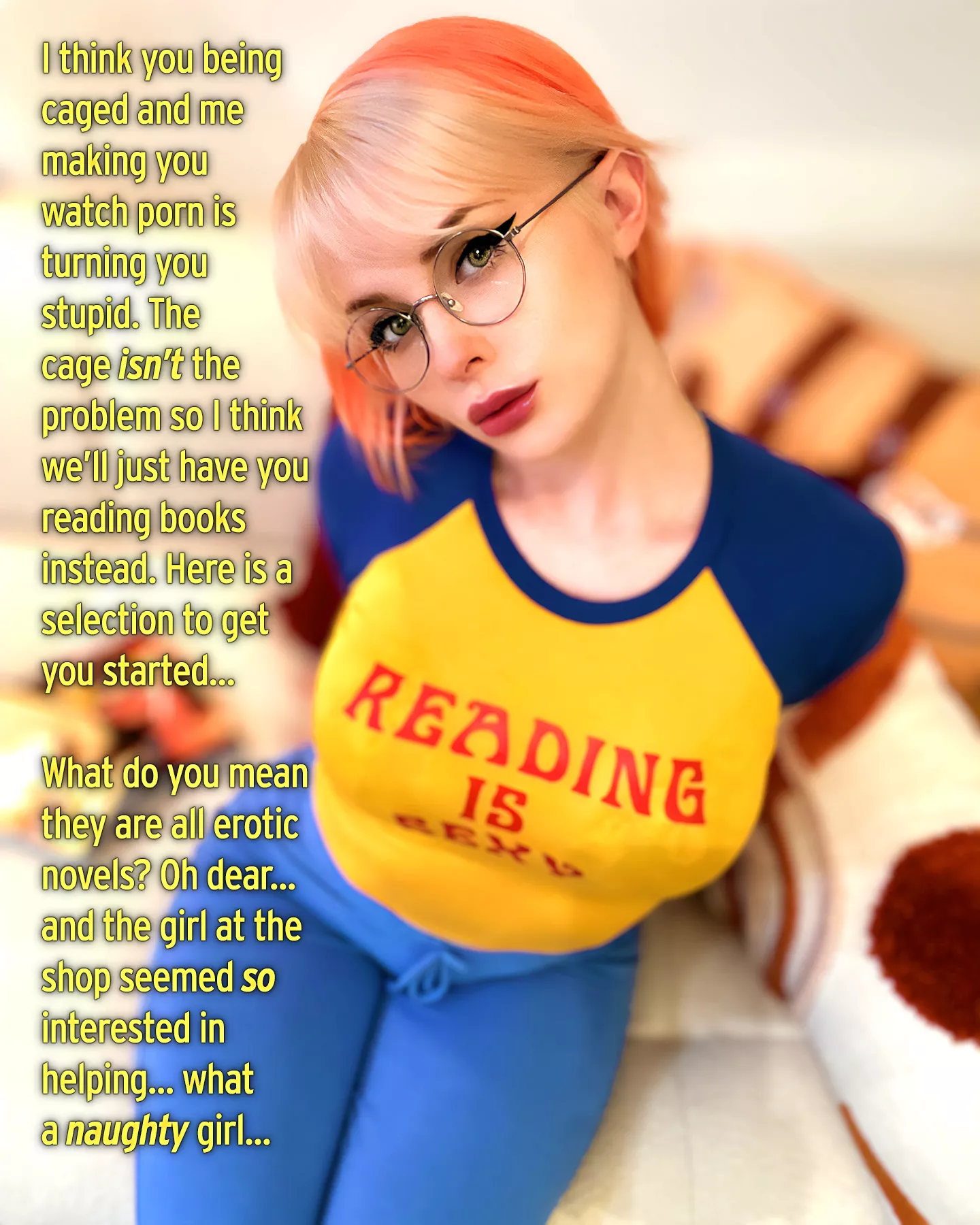 Reading is sexy.