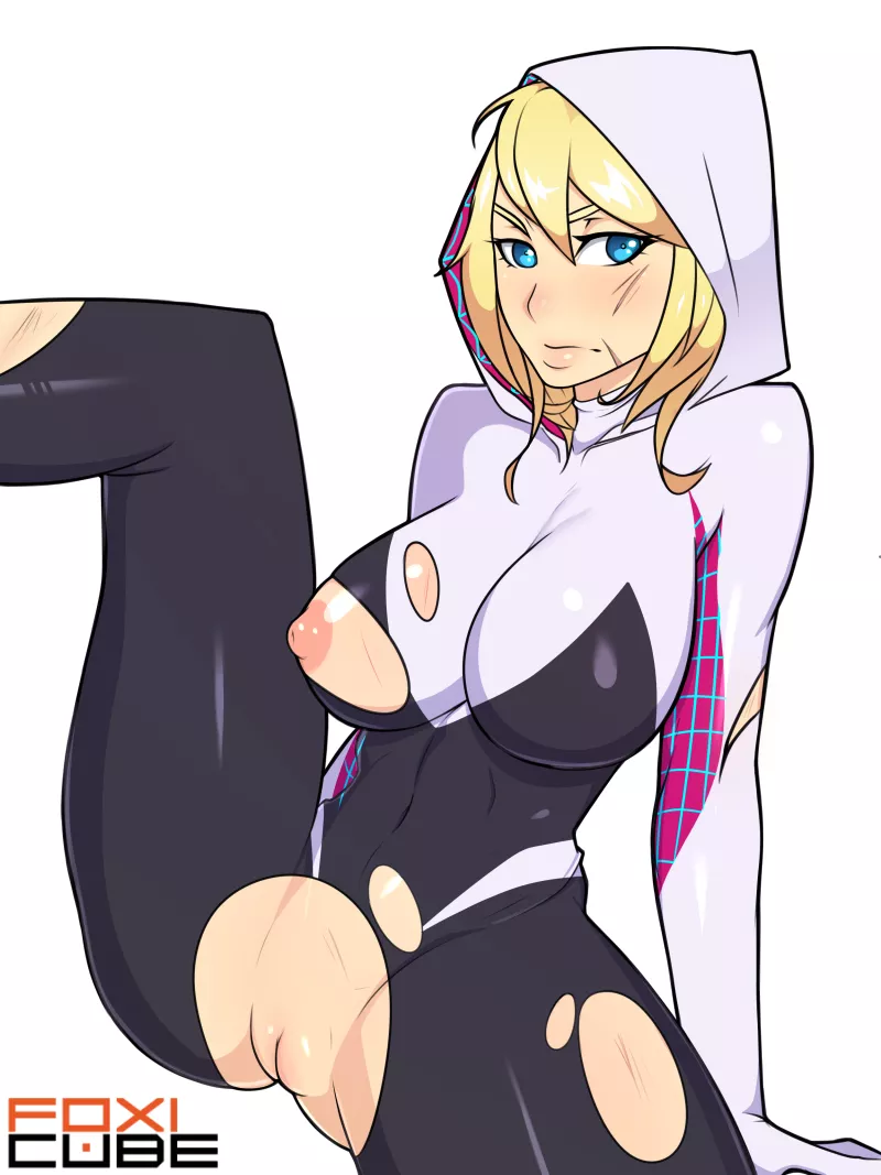 Spider Gwen Battle Worn Suit (Foxicube) [Marvel]