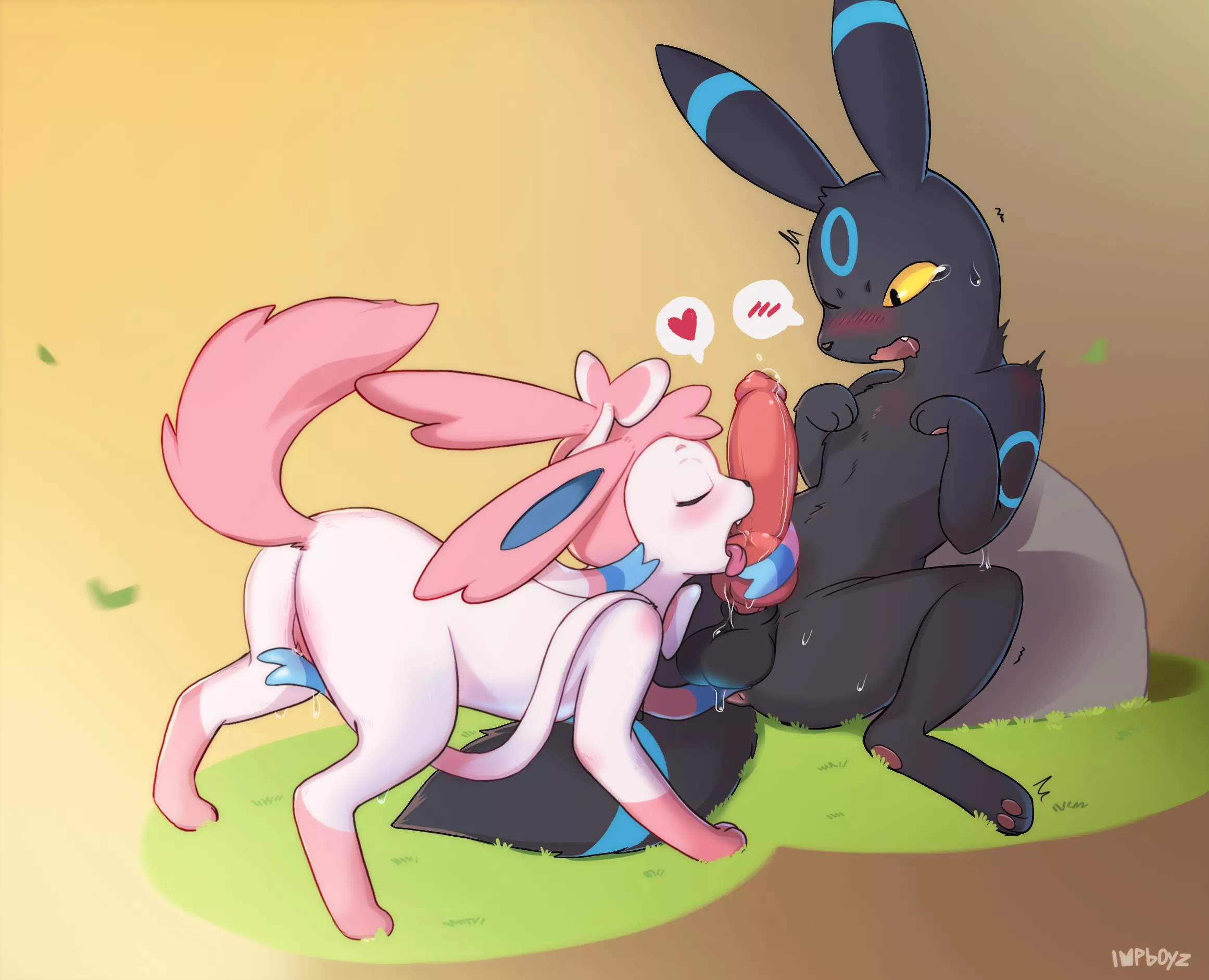 Sylveon and Umbreon [MF] (Impboyz)