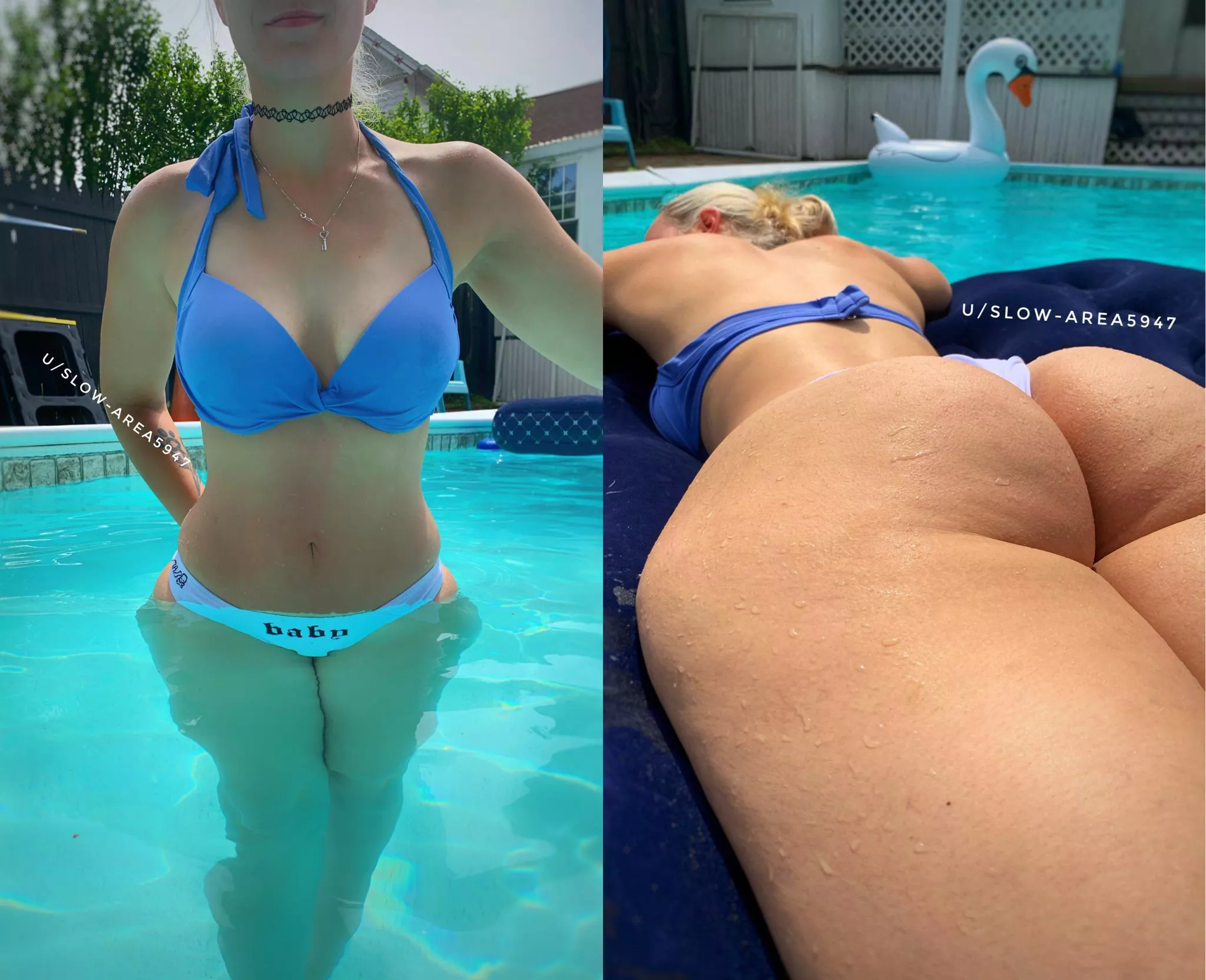 would you fuck me by the pool ? ;)