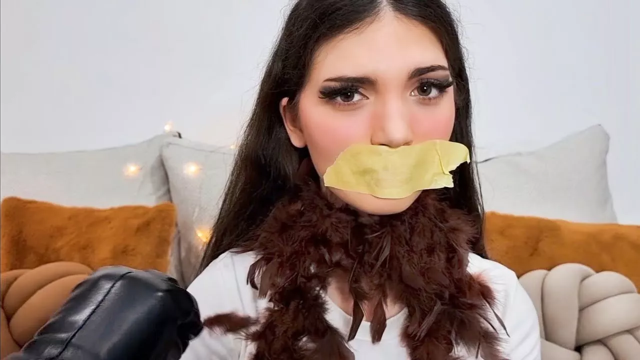 you kidnapped and gagged me (original model: fluffy Panda33 ASMR)