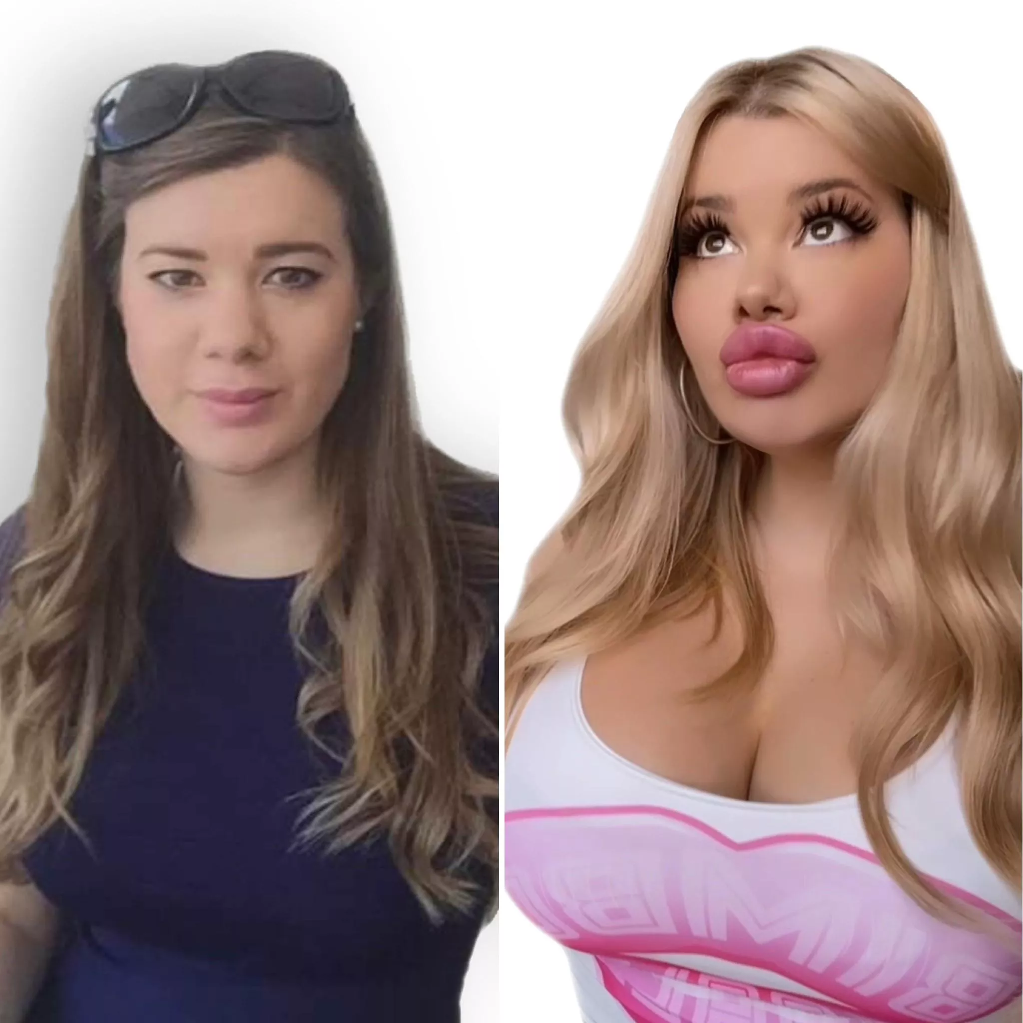 Before/after Bimbofication