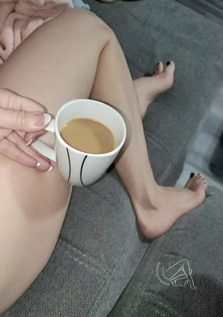 How sweet is your coffee in the morning with a side of thighsðŸ˜œðŸ¥µ