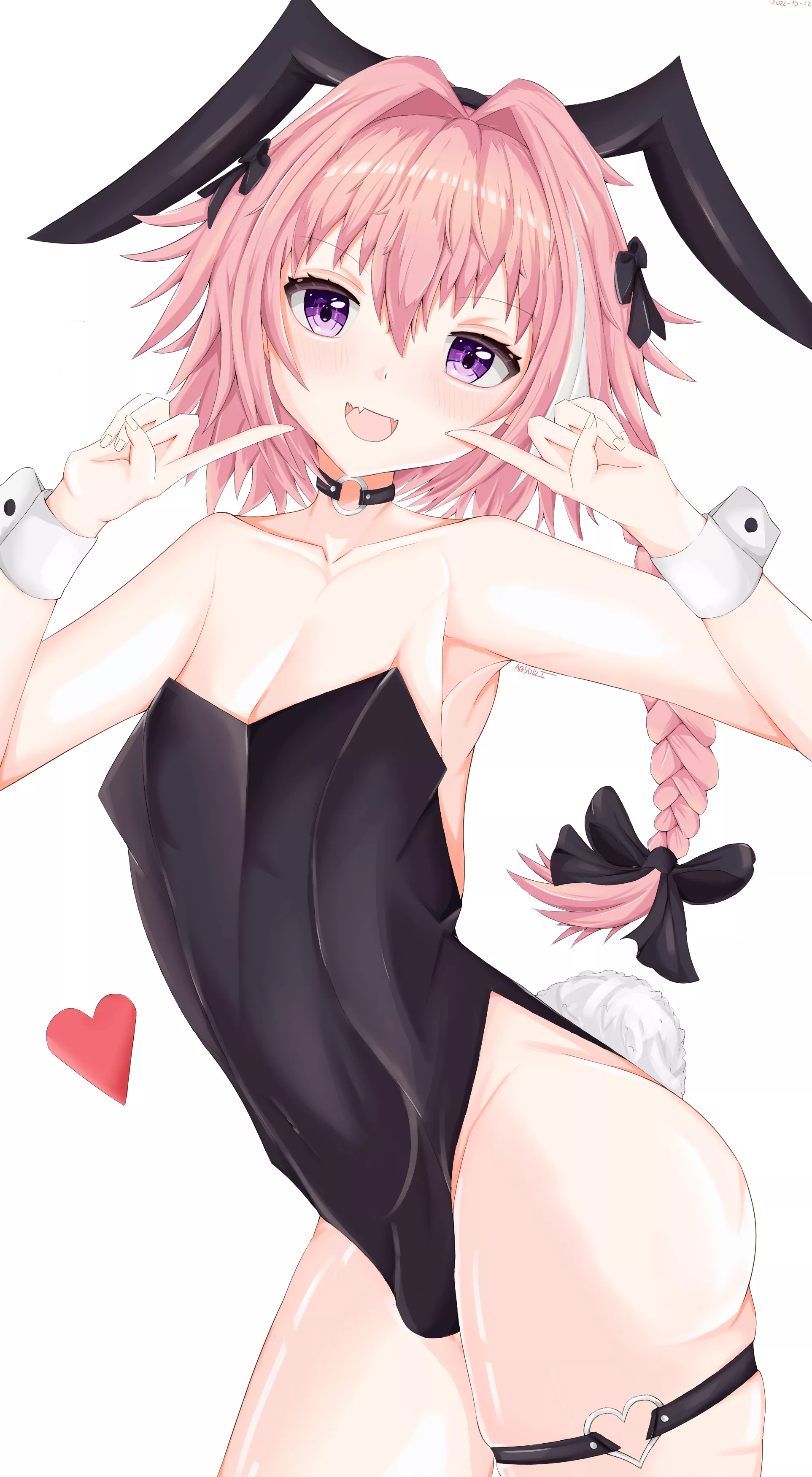 I drew some bunny Astolfo, hope u like it!