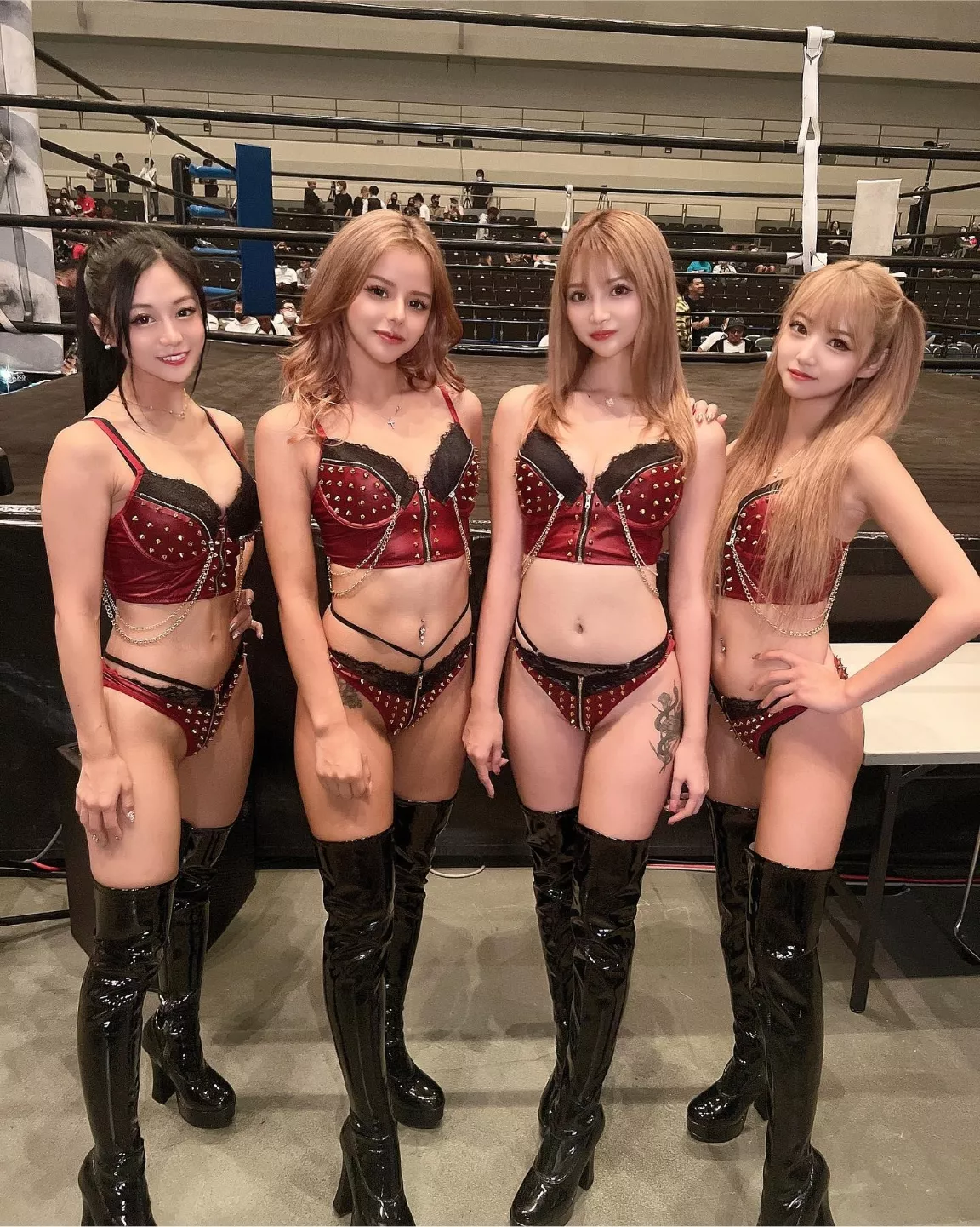 Japanese wrestling girls