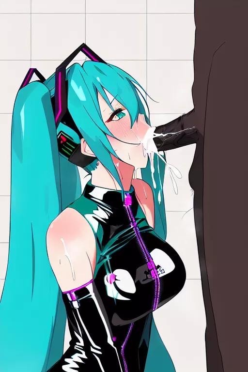 Miku The Cocksucking Slave...