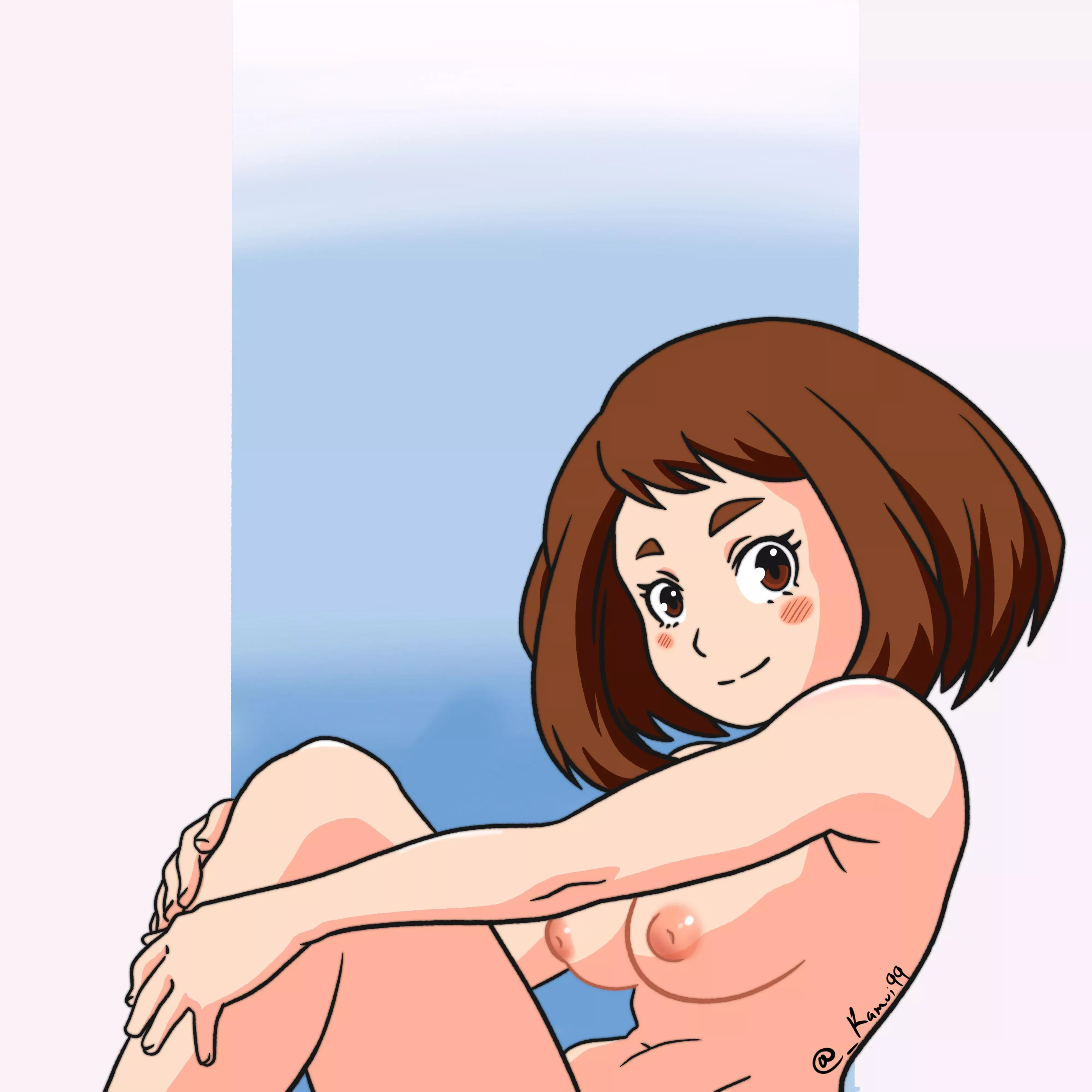 Ochaka Uraraka (by me @_kamui99)